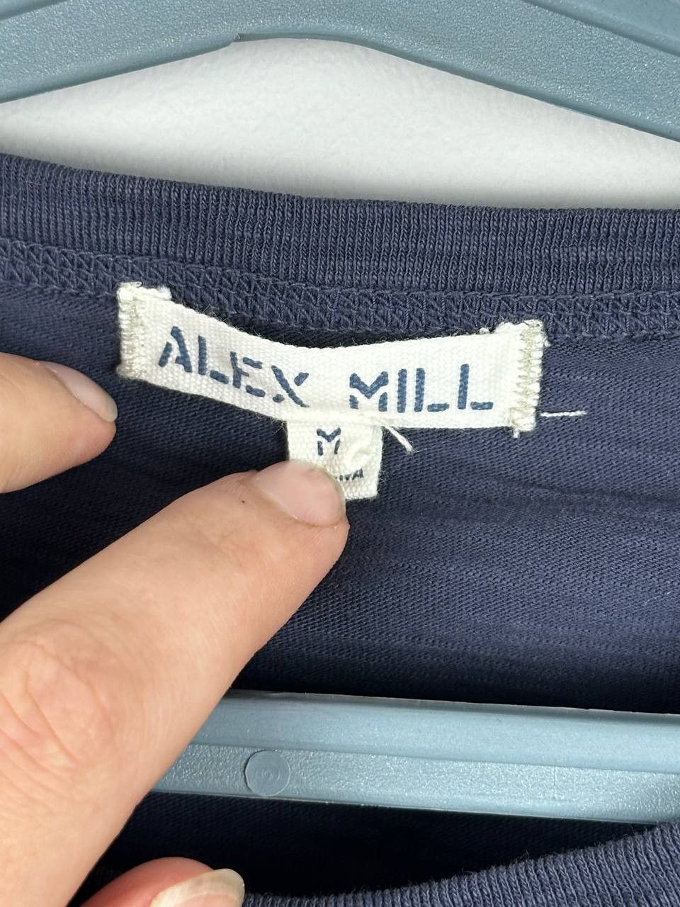 Alex Mill Alex Mill Casual Navy Basic T Shirt Size US M / EU 48-50 / 2 - 4 Thumbnail