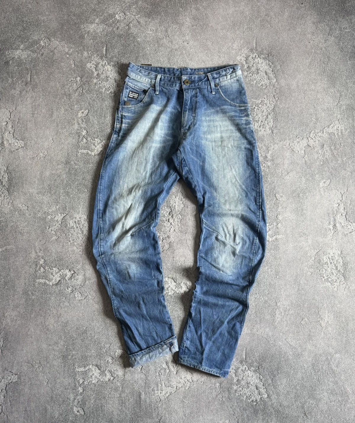 G-Star G star raw 30/32 ARC 3D Loose tapered denim pant trouser Size US 30 / EU 46 - 8 Thumbnail