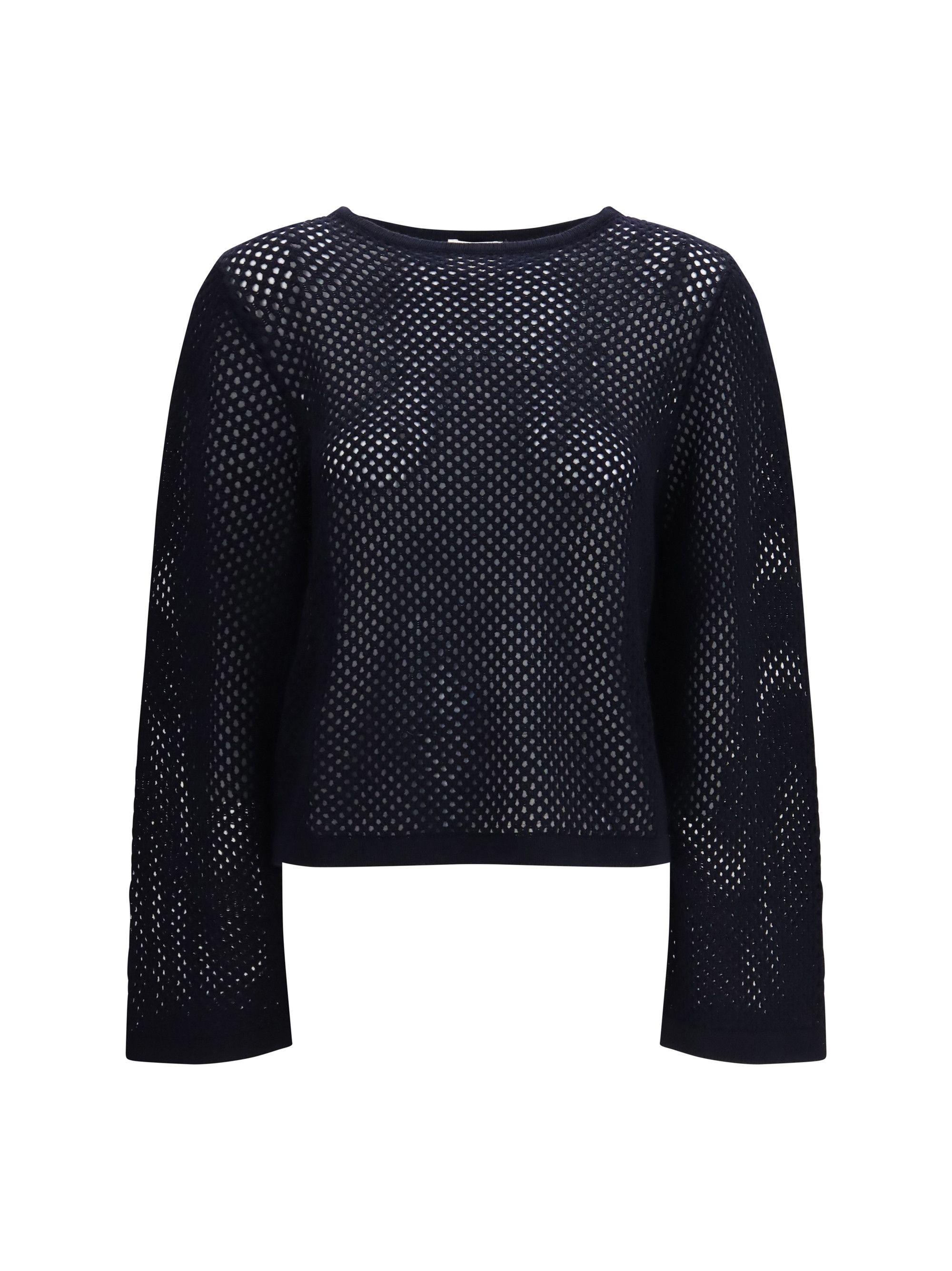 Allude perforated boatneck Jumper Size M / US 6-8 / IT 42-44 - 1 Thumbnail