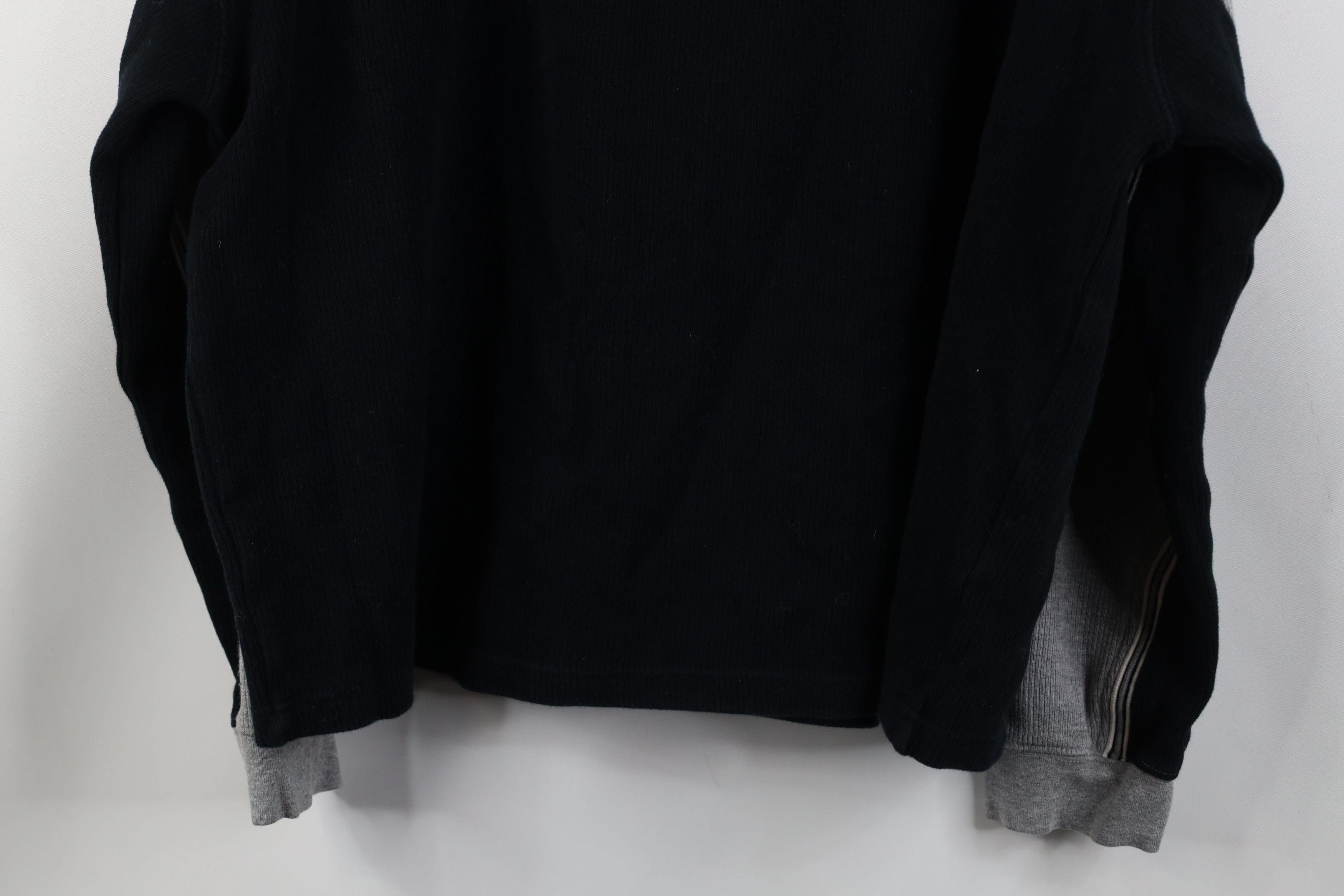 Vintage Vintage 90s Y2K Streetwear Cropped Boxy Long Sleeve T-Shirt Size L / US 10 / IT 46 - 10 Thumbnail