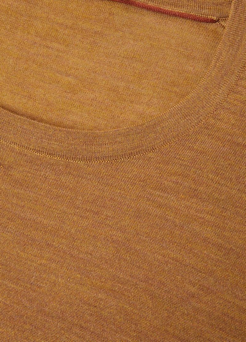 Loro Piana o1w1db10226 FAI1916 Crewneck T-Shirt in Brown Size US XL / EU 56 / 4 - 7 Thumbnail