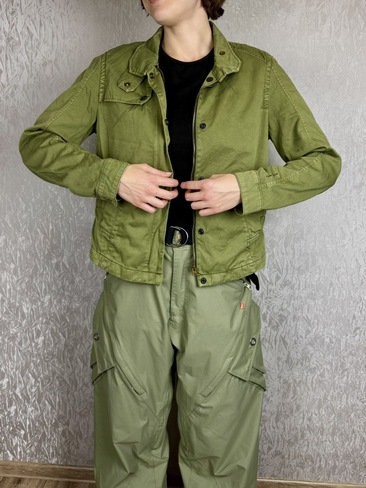 G-Star Vintage G Star Raw Military Punk Jacket Y2K Size M / US 6-8 / IT 42-44 - 5 Thumbnail