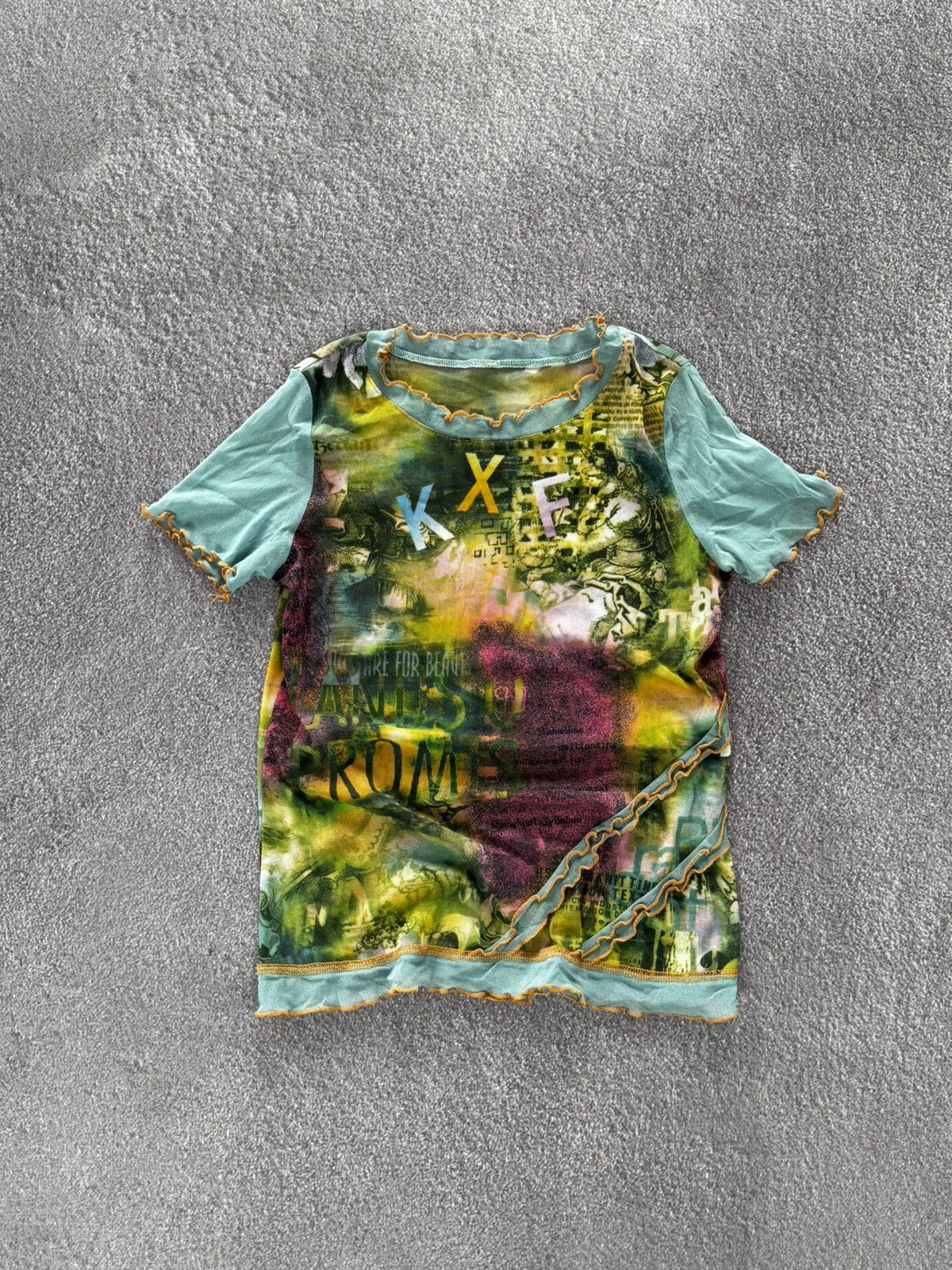 Designer Designer ART Italy All Over Print JPG style T shirt Blouses Size M / US 6-8 / IT 42-44 - 1 Thumbnail