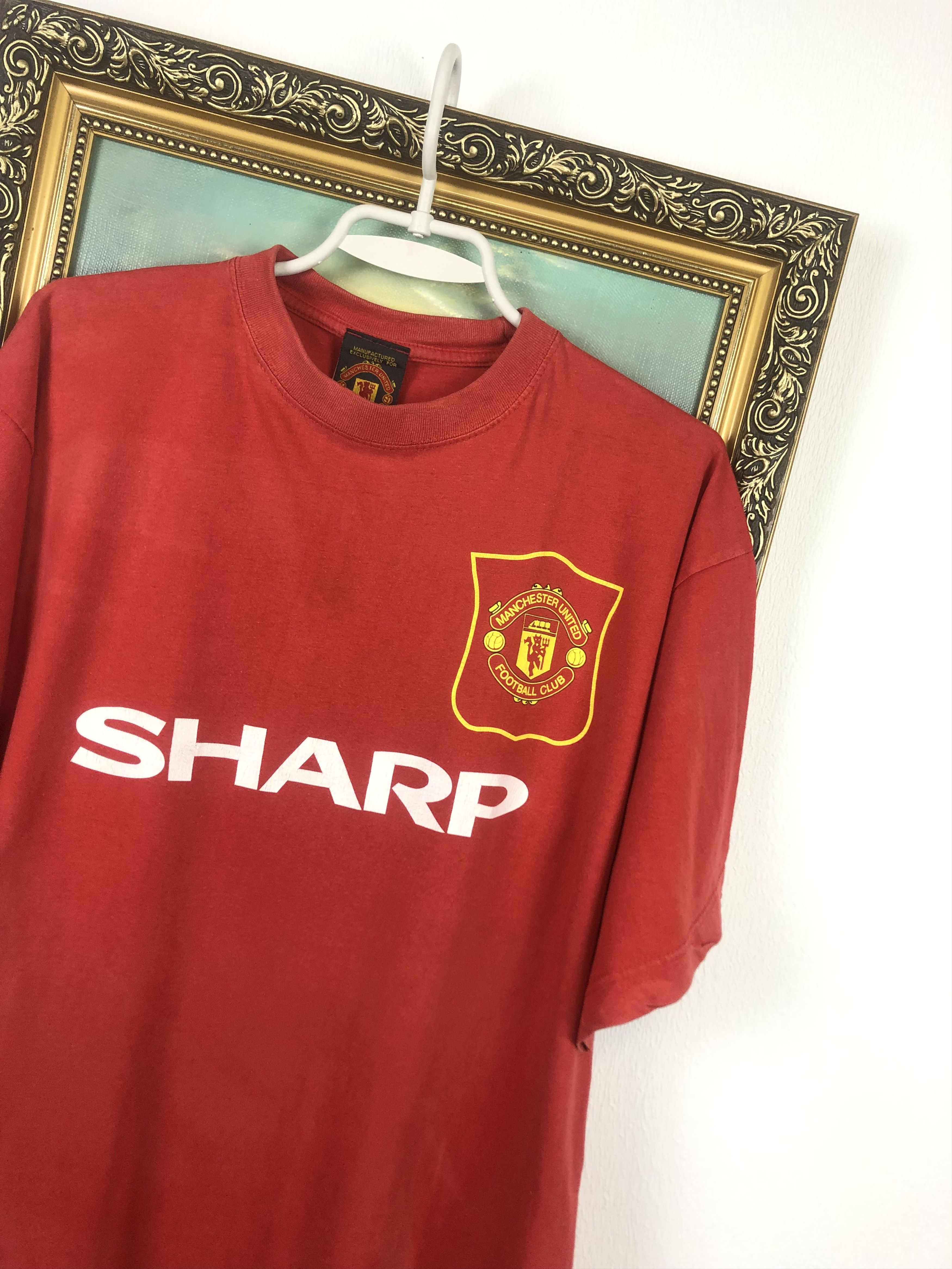 Vintage Vintage Manchester United Football Shirt Jersey Rare Hype Size US XL / EU 56 / 4 - 4 Thumbnail