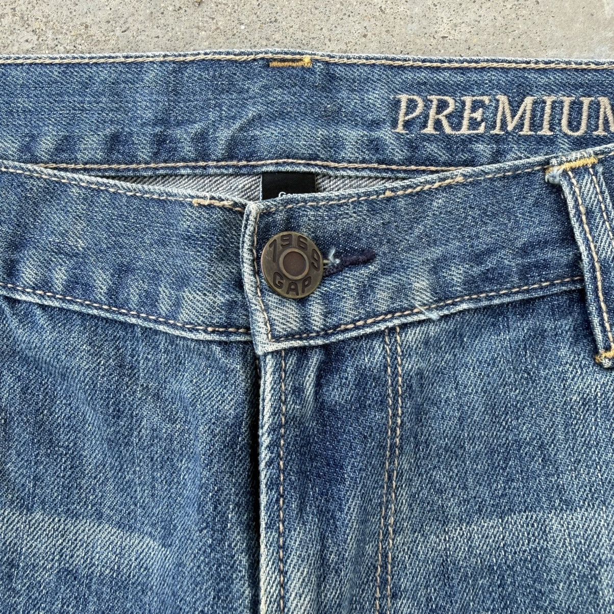 Gap Vintage Gap Flare Bootcut Faded Denim Jean Pants W35x30.5 Size US 35 - 4 Thumbnail