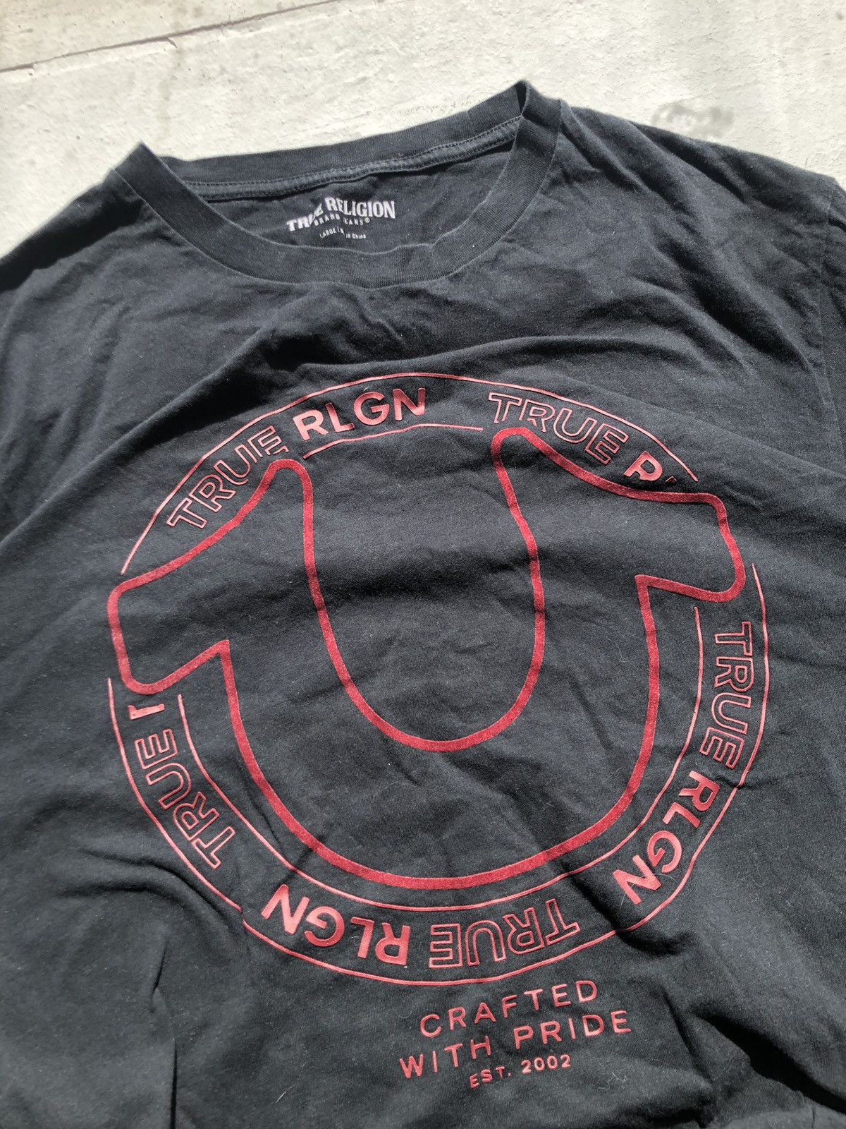 Japanese Brand × True Religion True Religion Very Rare T Shirt Chief Keef Big Logo Size US L / EU 52-54 / 3 - 2 Thumbnail