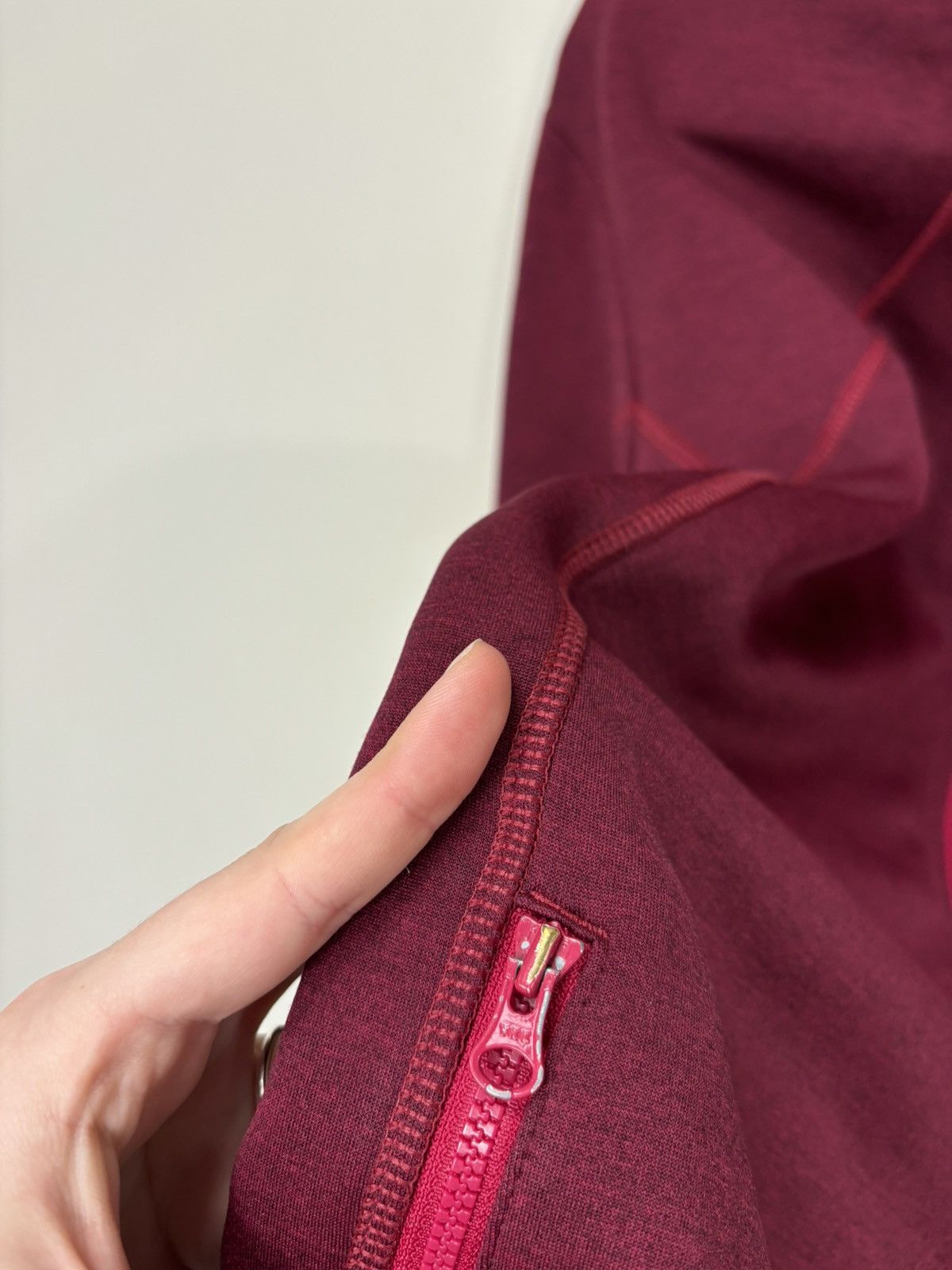 Other Engelbert Strauss Women’s Burgundy Red Work Fleece Jacket Size XL / US 12-14 / IT 48-50 - 13 Thumbnail