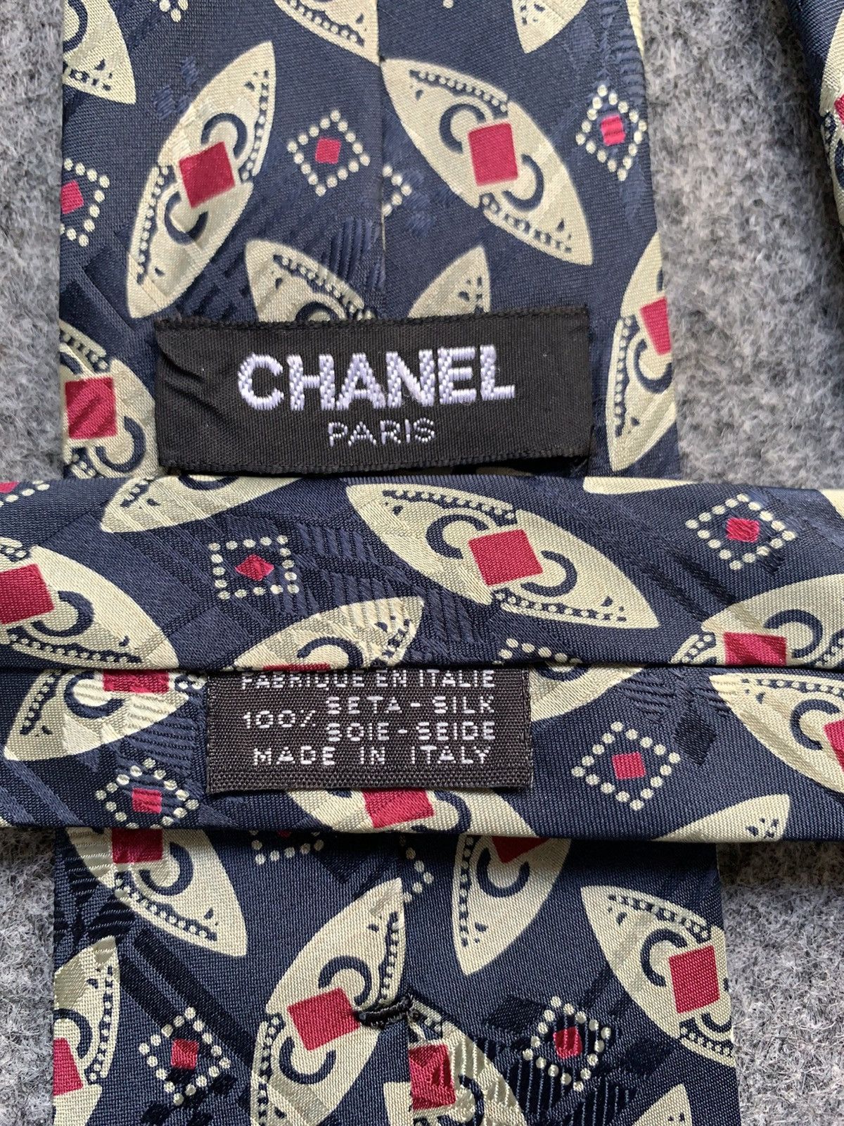 Chanel Chanel tie Size ONE SIZE - 4 Thumbnail