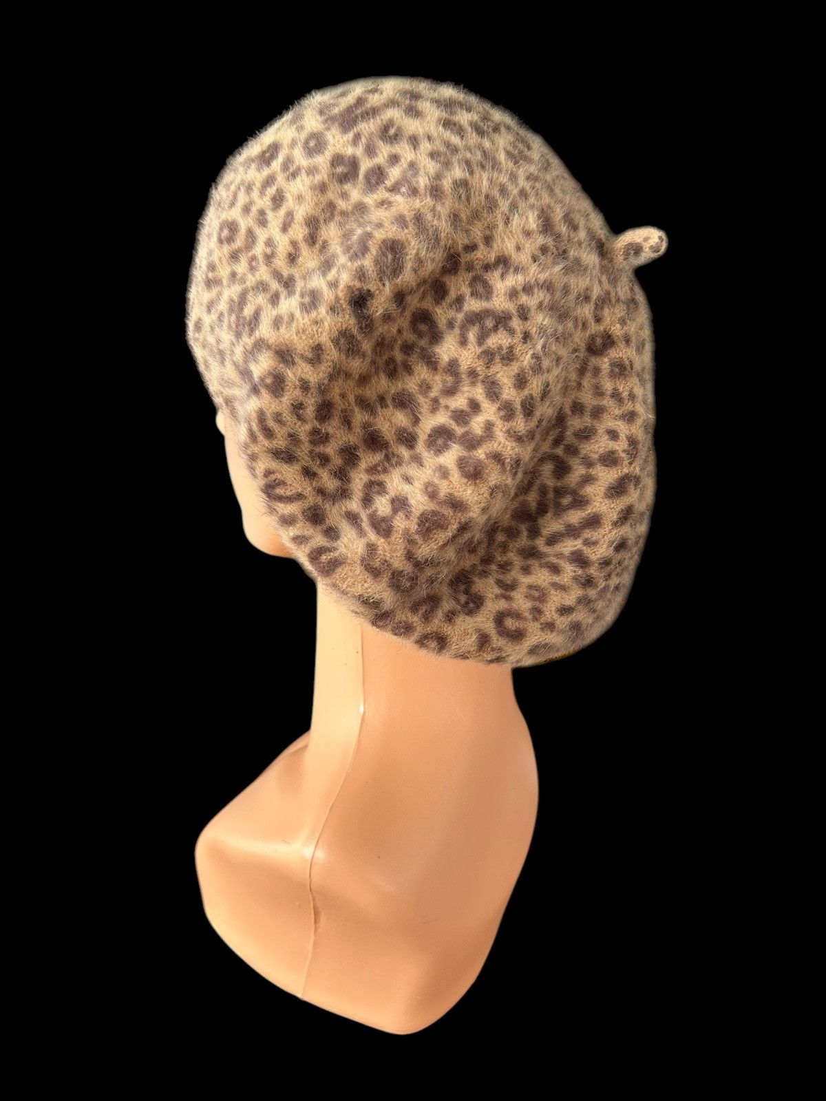 Japanese Brand × Kapital × Vintage Japanese Leopard Fur Hairy Big Hats Rare Size ONE SIZE - 2 Thumbnail