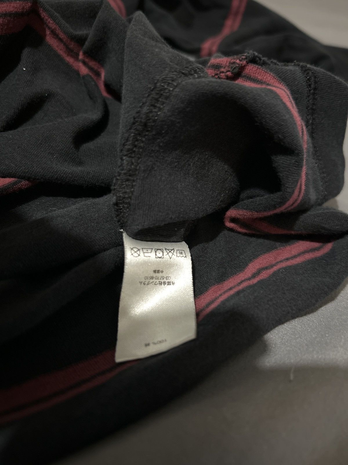 Supreme Supreme Old English - Striped Long Sleeve Shirt Size US M / EU 48-50 / 2 - 3 Thumbnail