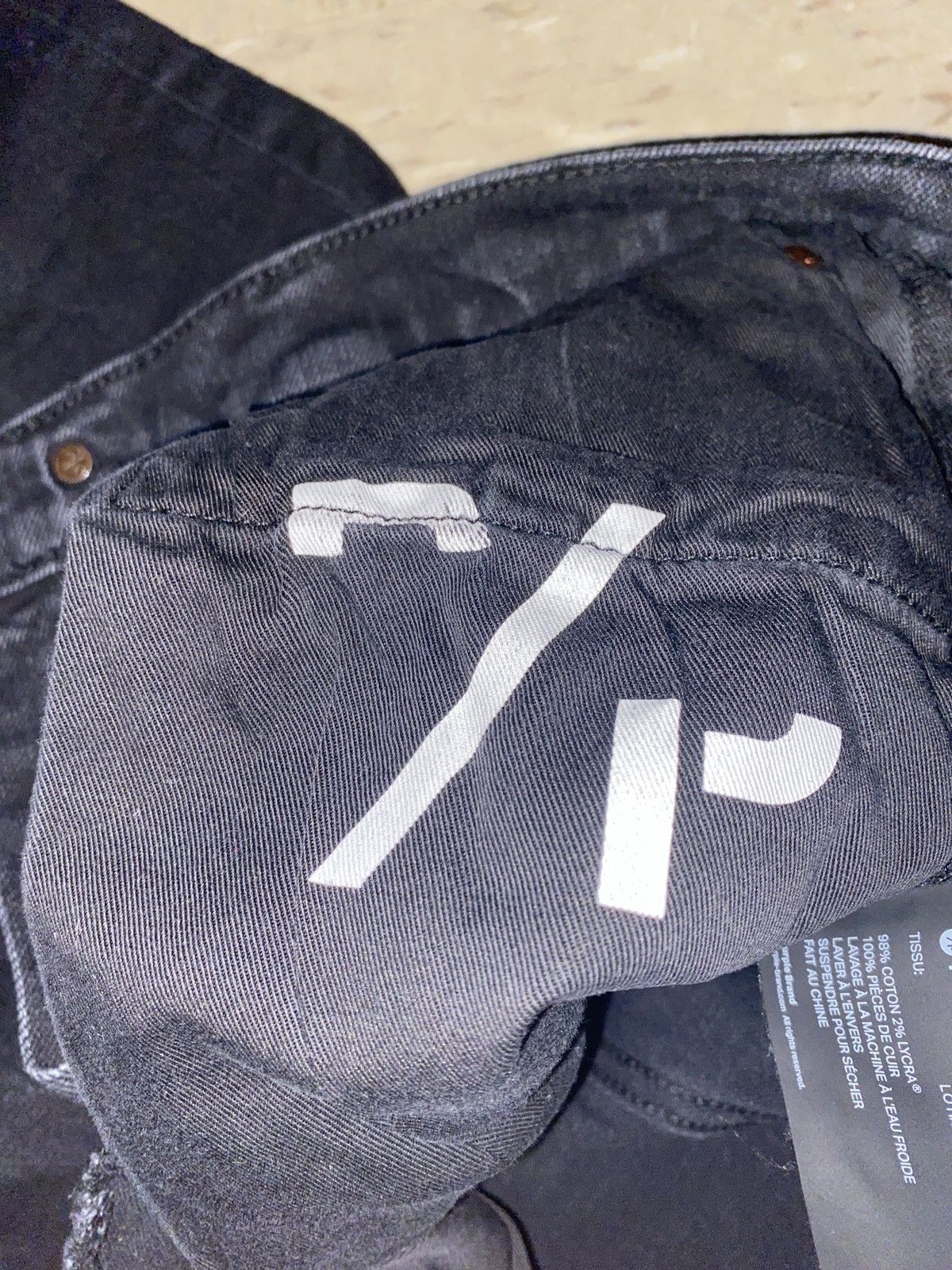 Purple Brand Black purple jeans Size US 30 / EU 46 - 6 Thumbnail