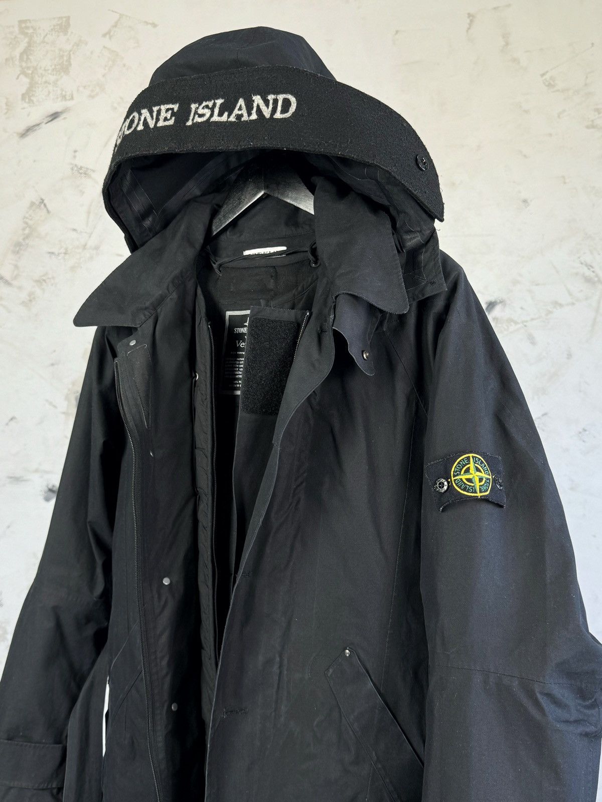 Vintage Stone Island Ventile Trench Coat Jacket Size L Size US L / EU 52-54 / 3 - 6 Thumbnail