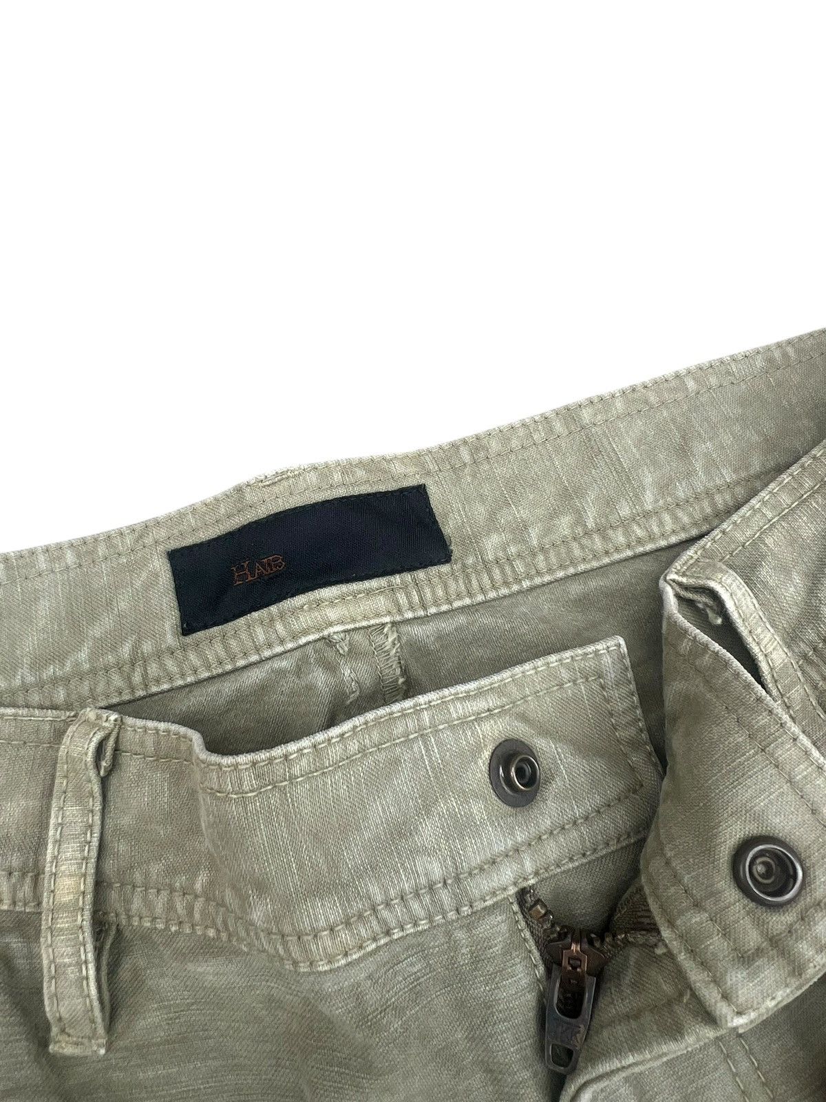Kiminori Morishita HALB Japan Multi Pocket Fade Olive Green Trouser Pant Size US 32 / EU 48 - 5 Thumbnail