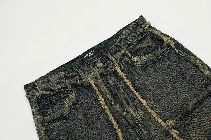 Japanese Brand Flared Style Denim Jeans Size US 32 / EU 48 - 6 Thumbnail