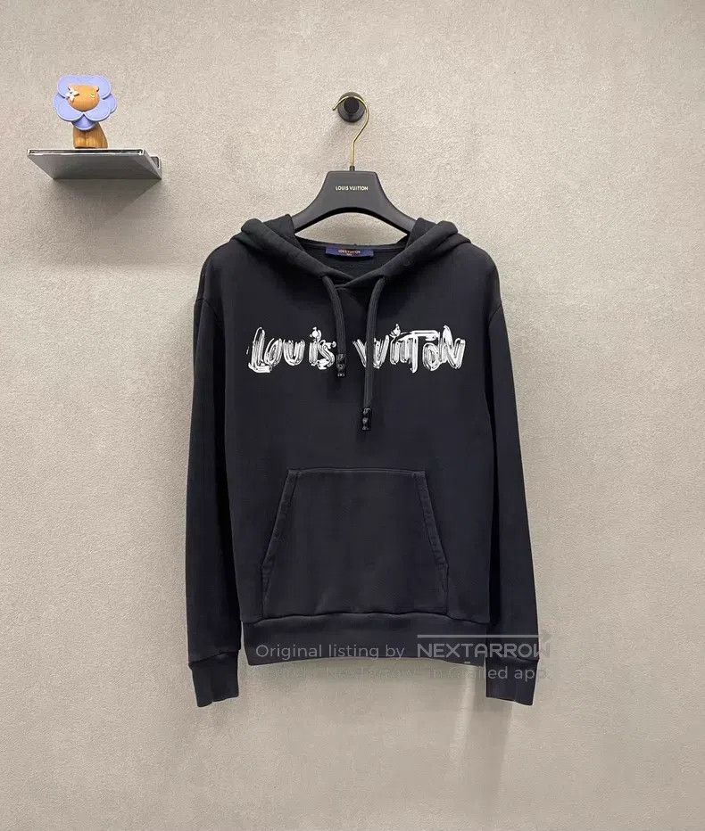 Louis Vuitton Louis Vuitton Black Hoodie Size US XS / EU 42 / 0 - 1 Thumbnail