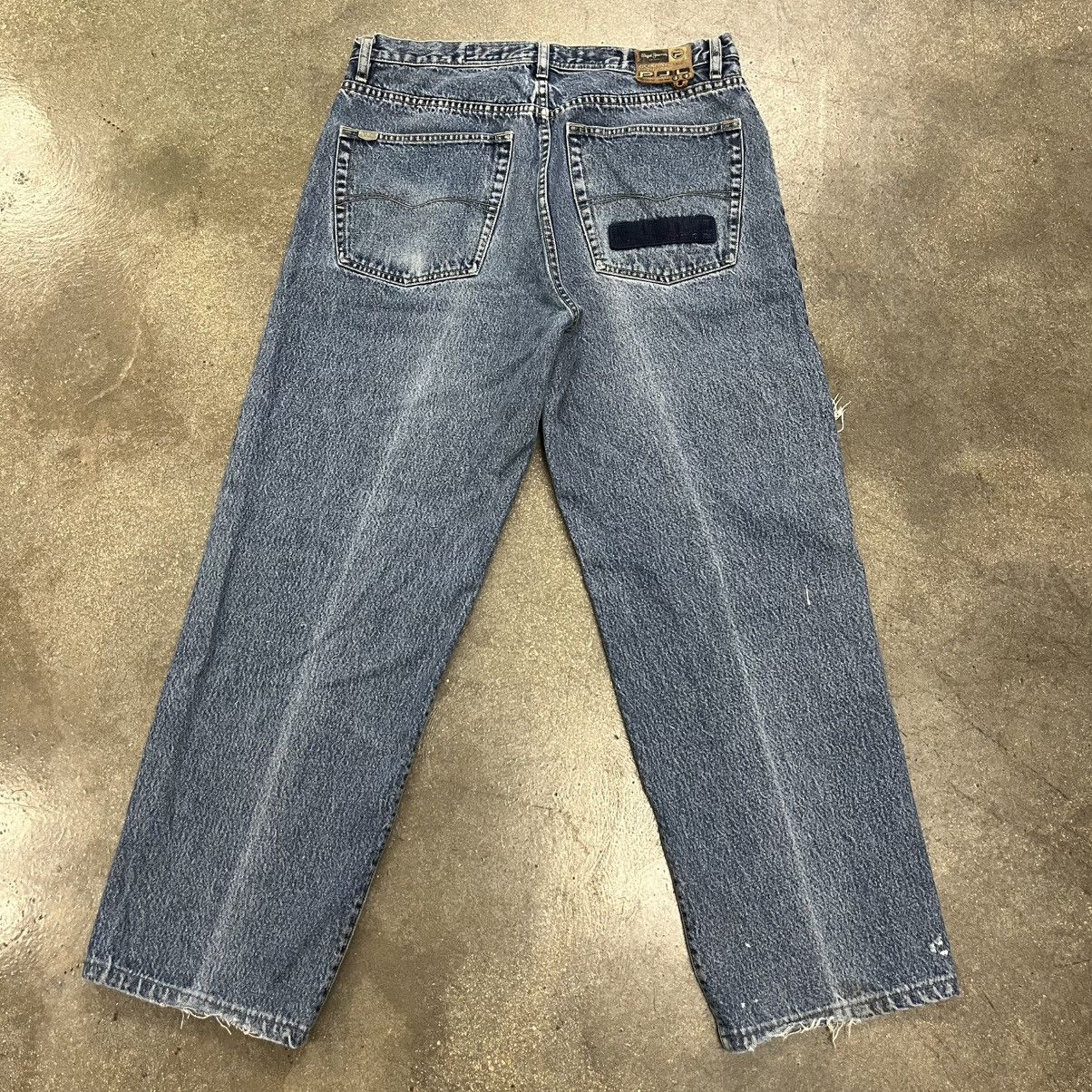 Pepe Jeans Vintage Pepe Jeans Distressed Denim Jeans Size US 34 / EU 50 - 2 Thumbnail