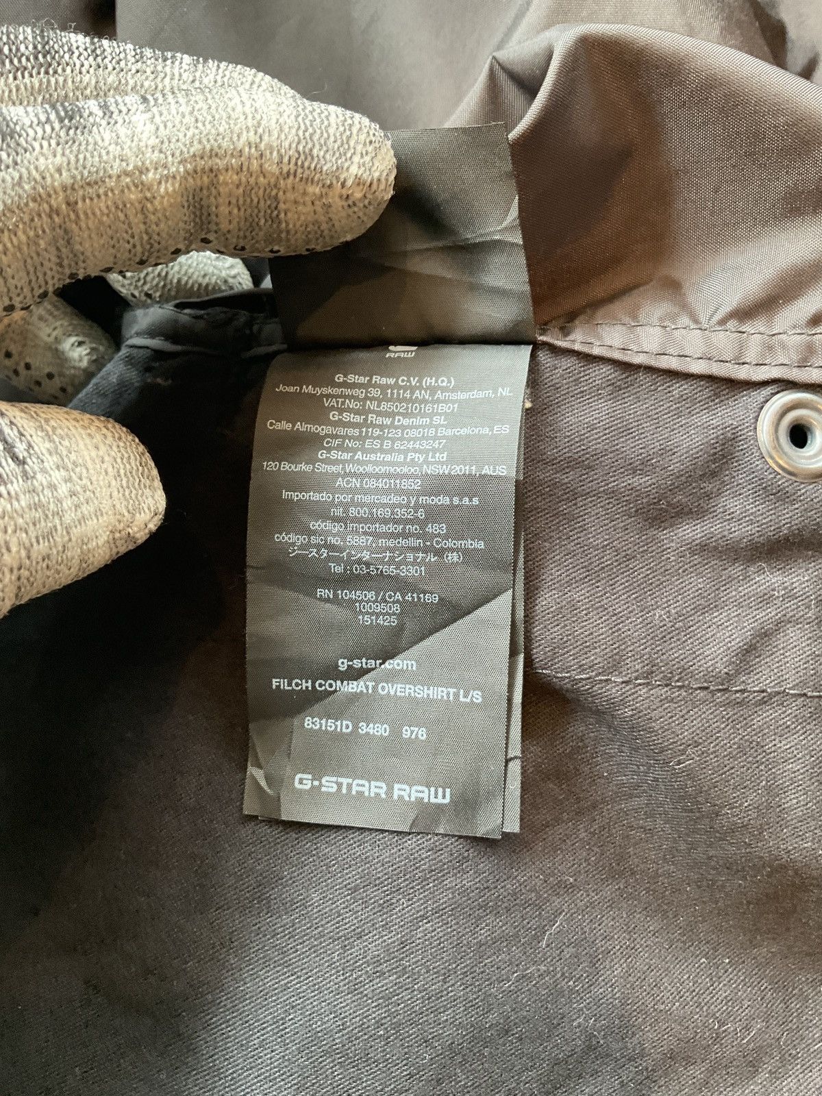 G-Star G-Star Raw Cargo Line Jacket Size XL Size US XL / EU 56 / 4 - 7 Thumbnail