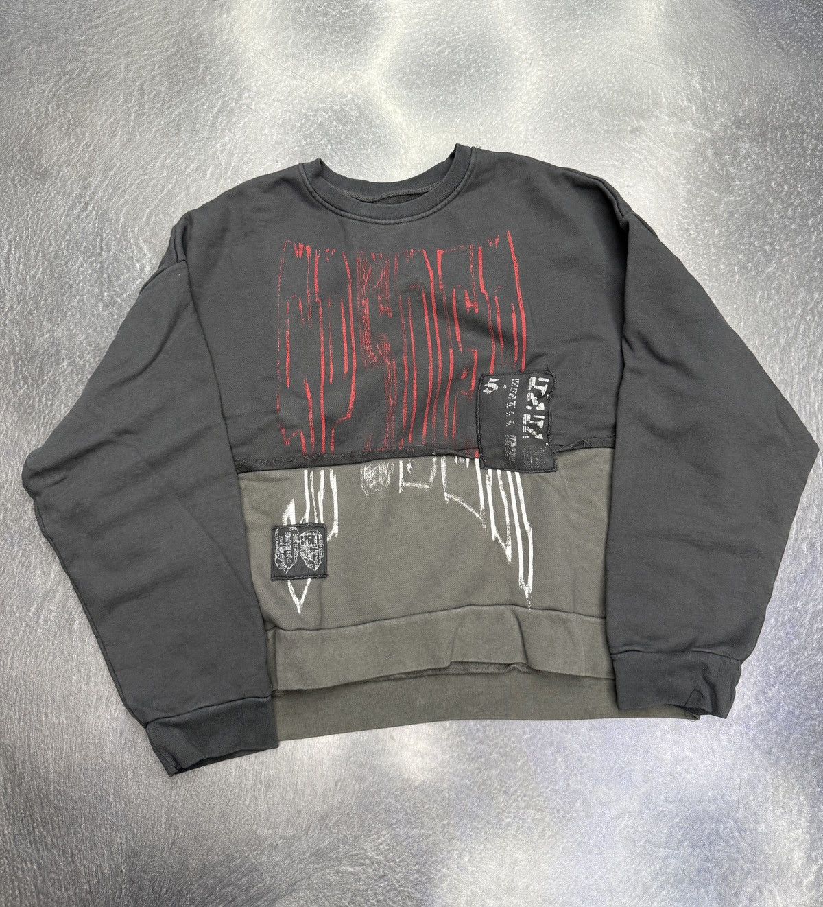Sp5der Sp5der Diffused Collegiate Crewneck Size US XXL / EU 58 / 5 - 1 Thumbnail