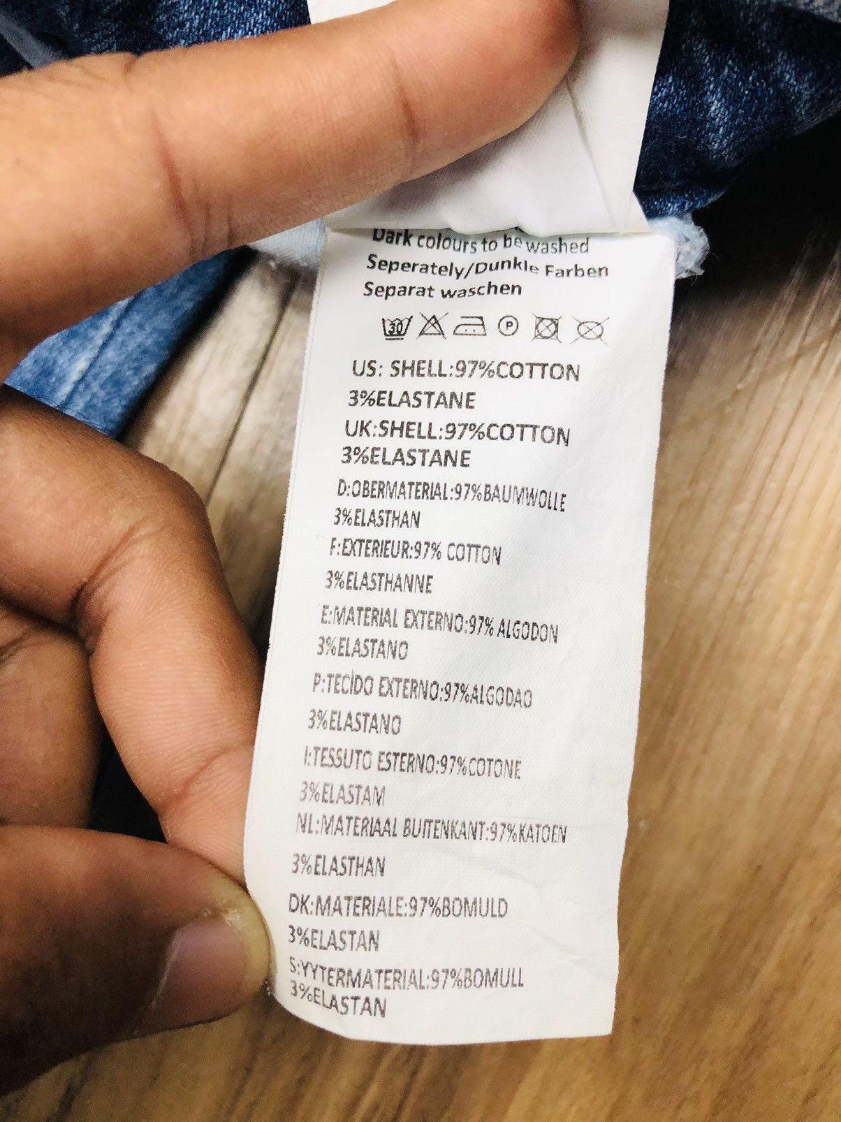 Other 2Y DNM Distress Jeans (33) Size US 29 - 16 Thumbnail