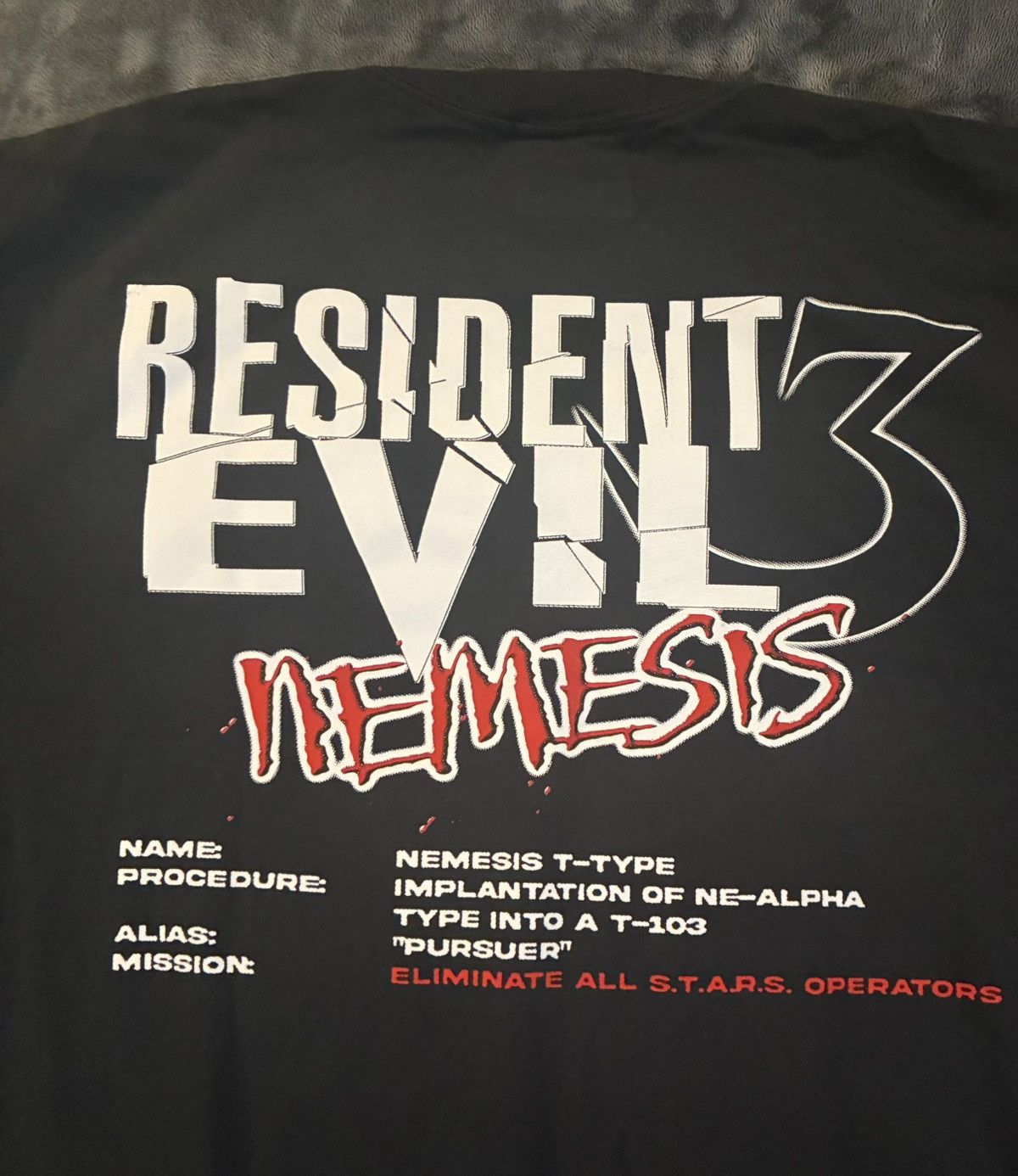 Graveyard Goods x Resident Evil 3 Nemesis Tee