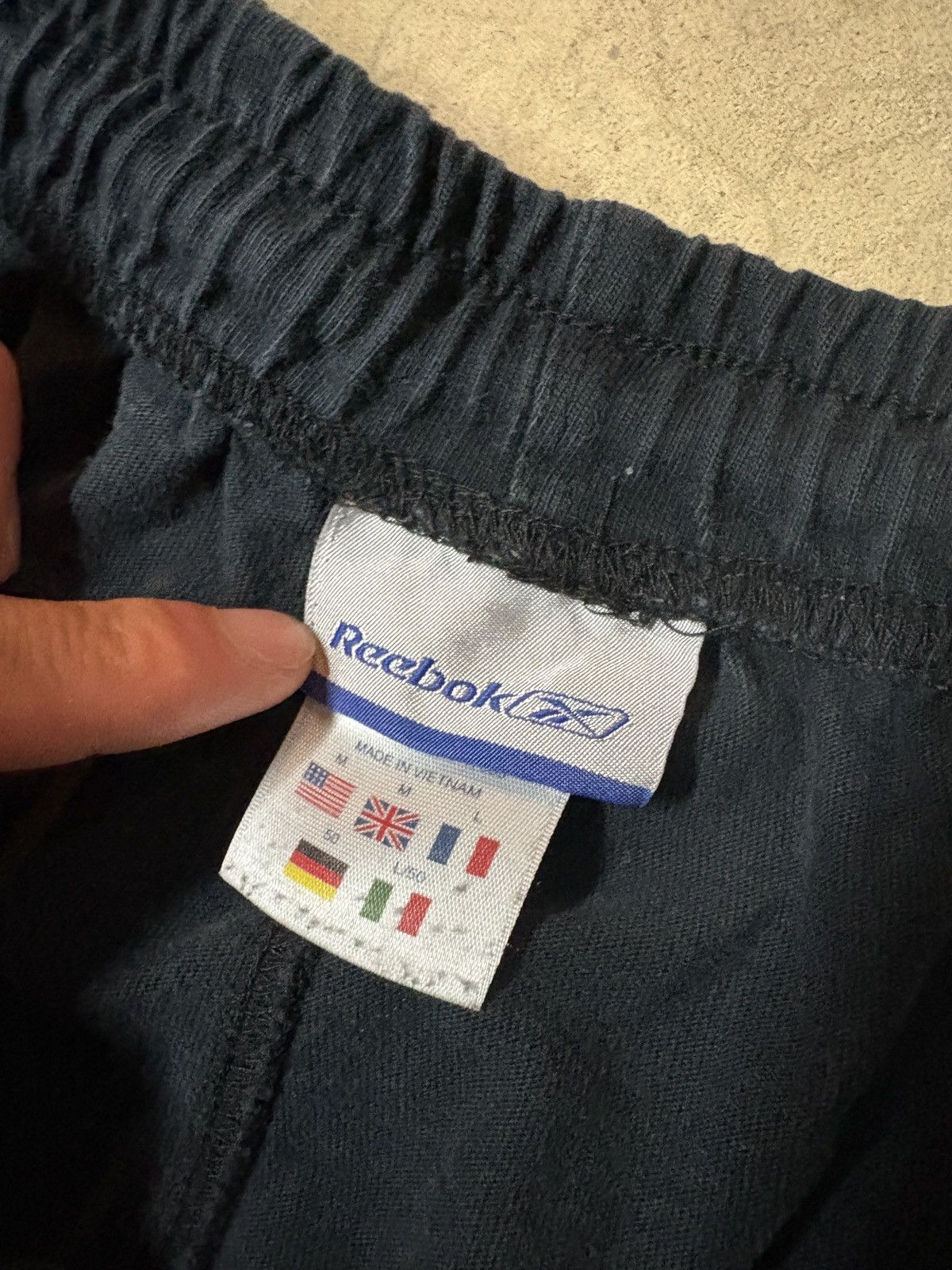 Reebok Vintage 00’s Reebok Y2K Cotton Shorts Black Size Medium Size US 32 / EU 48 - 4 Thumbnail