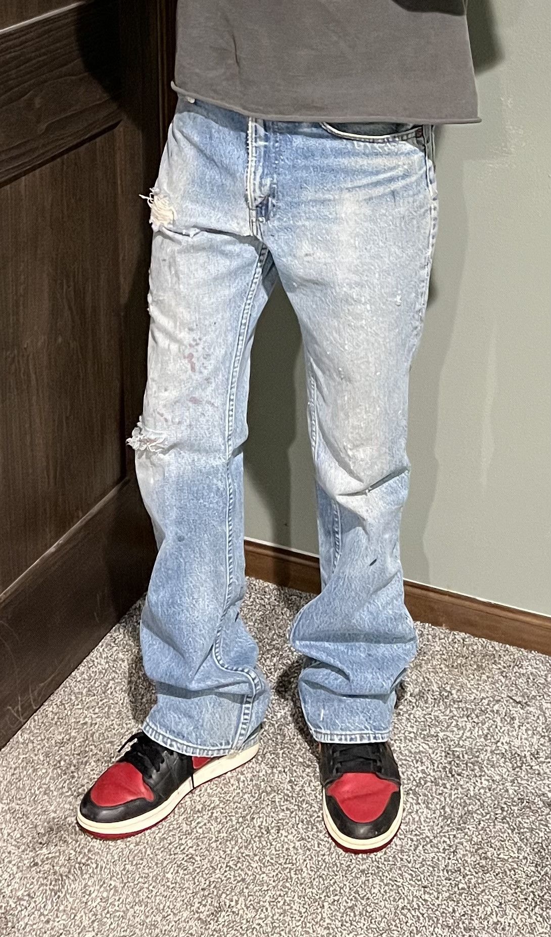 Levi's × Levi's Vintage Clothing × Vintage 1970s 517 Bootcut Levis Size US 30 / EU 46 - 13 Thumbnail