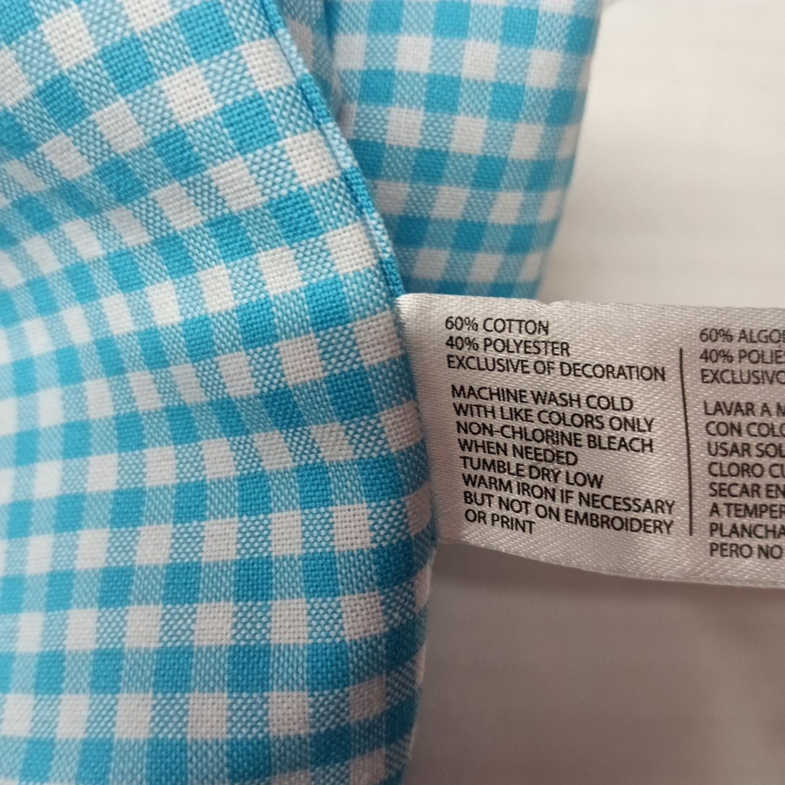 U.S. Polo Assn. U.S. Polo Assn. Woven Shirt Men 3XL River Blue White Checker Size US XXL / EU 58 / 5 - 8 Thumbnail