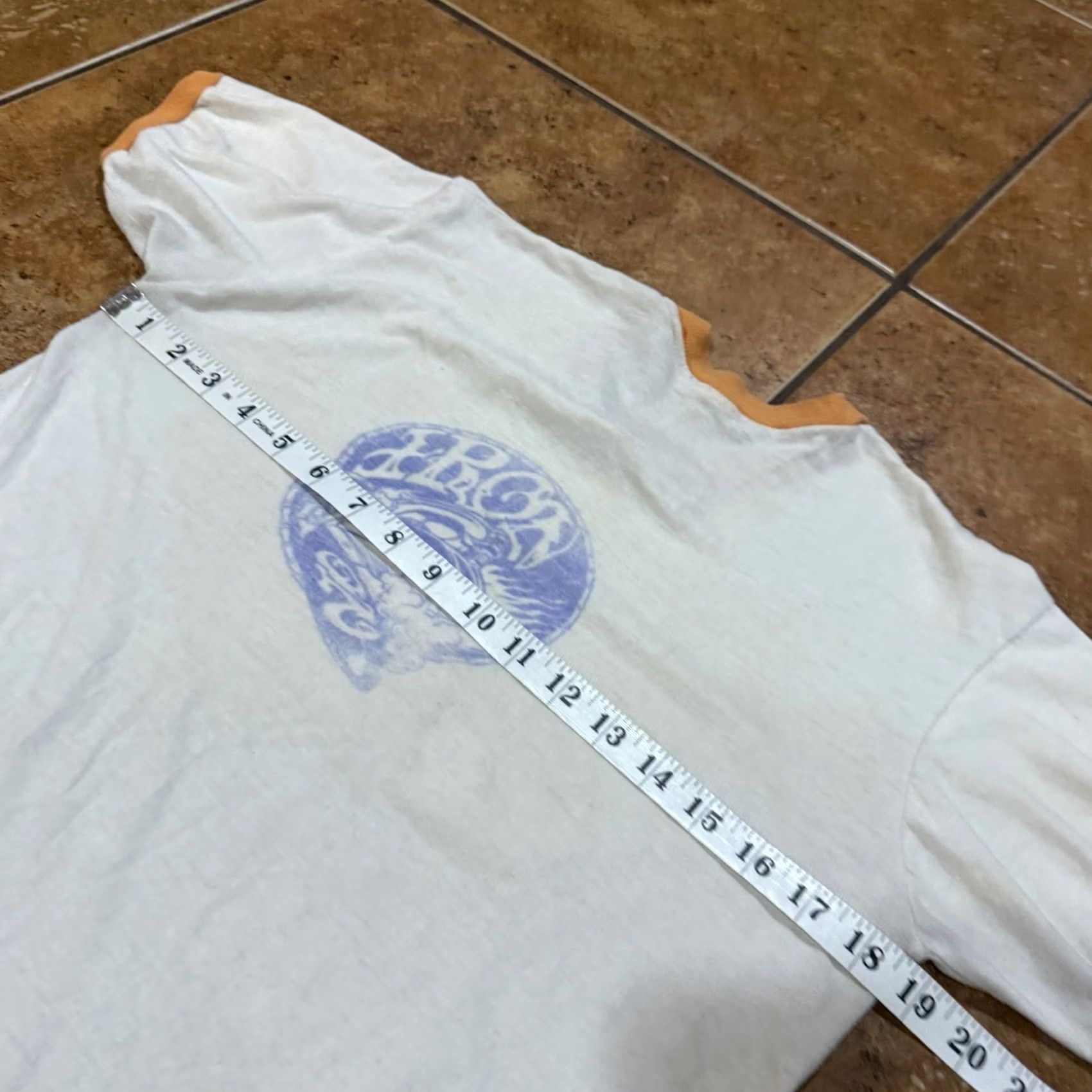 Aerosmith VINTAGE Aerosmith T-Shirt Ringer M USA Made Band Tee Shirt Mens 1970s White Rare Size US M / EU 48-50 / 2 - 8 Thumbnail