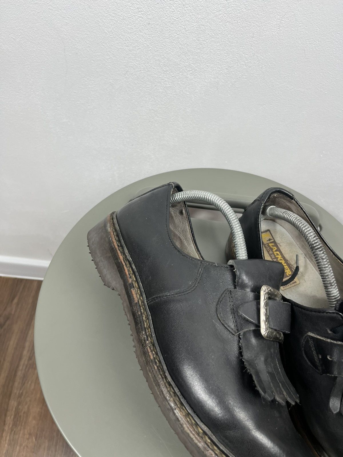 Other Vintage Lackner Austria Leather Buckle Fringe Shoes US 8.5 Size US 8.5 / EU 41-42 - 2 Thumbnail