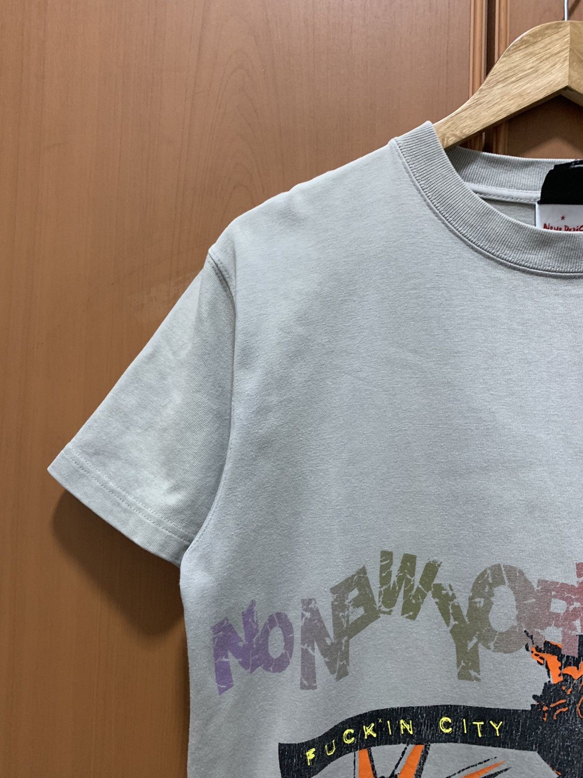 Japanese Brand No New York Fucki'in City Sun Faded Tee Size US M / EU 48-50 / 2 - 5 Thumbnail