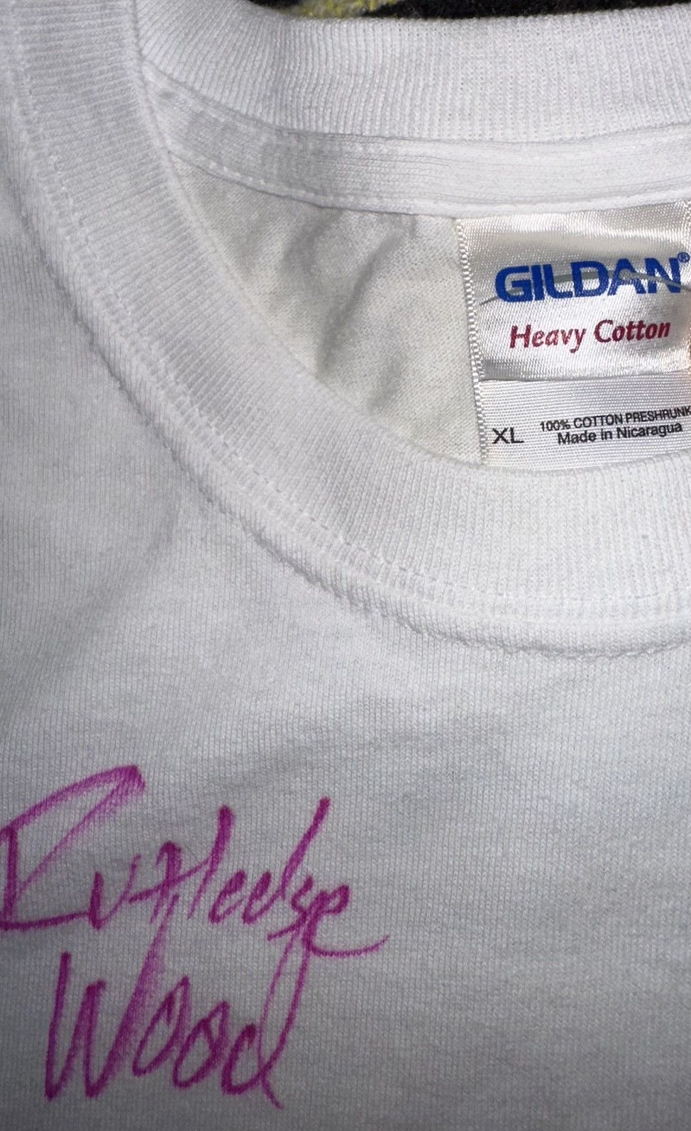 Gildan AUTOGRAPH Alexis DeJoria/Rutledge Wood NHRA Nationals Tee XL Size US XL / EU 56 / 4 - 5 Thumbnail