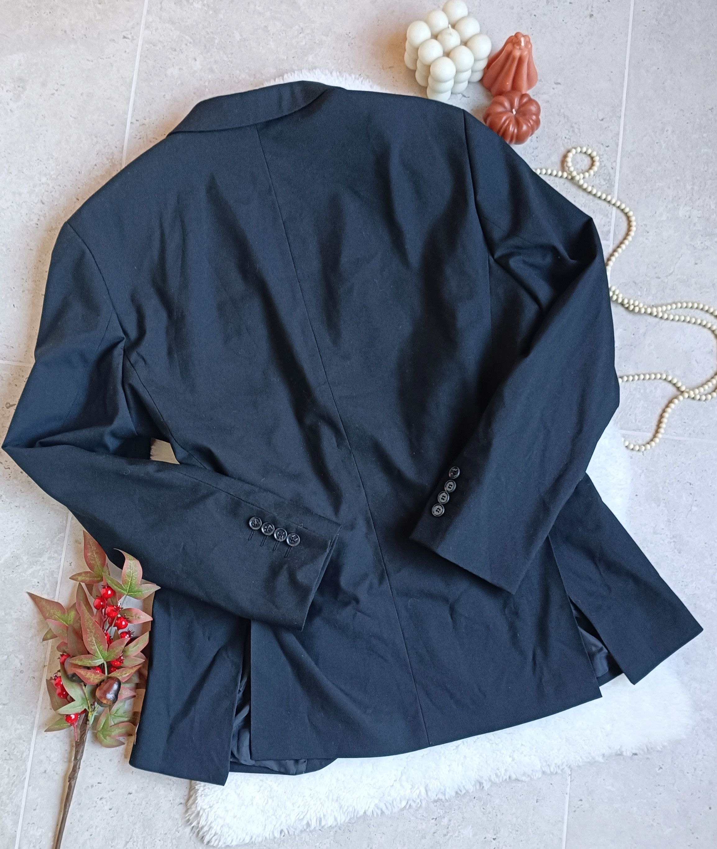 Selected Homme Black elegant man blazer suit Selected Homme old money Size 46L - 8 Thumbnail
