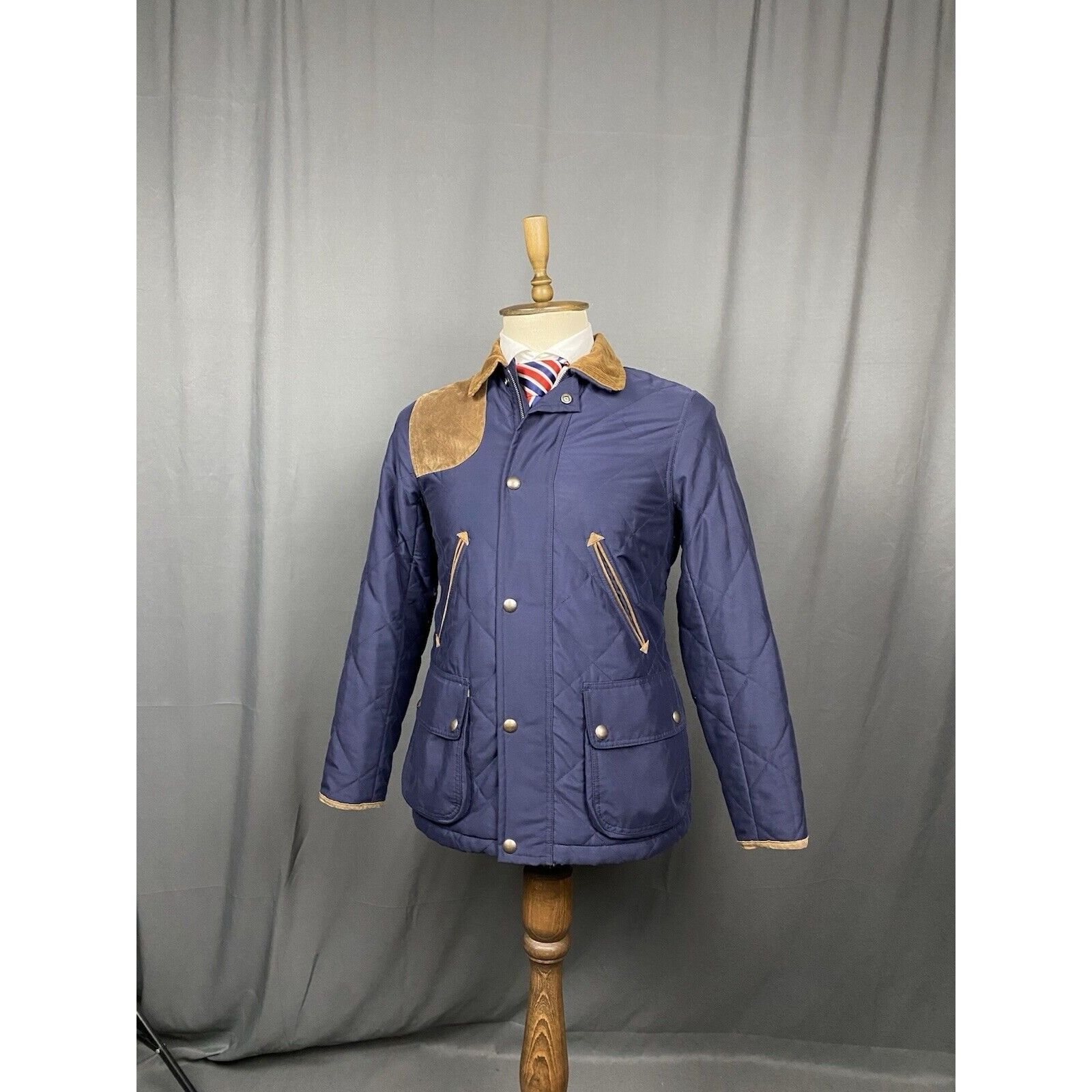 Ralph Lauren Ralph Lauren Blue Label Men's Blue Quilted Jacket Size S Size US S / EU 44-46 / 1 - 4 Thumbnail