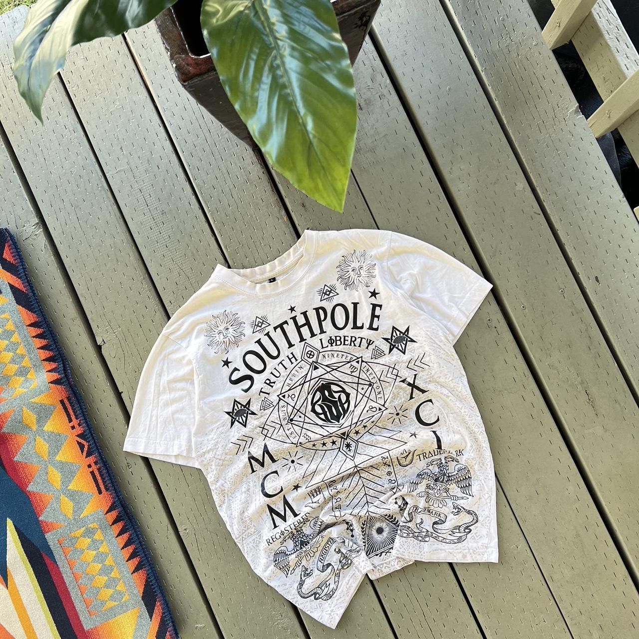 Southpole × Vintage Vintage Y2K Southpole Tee Shirt Size US L / EU 52-54 / 3 - 4 Thumbnail