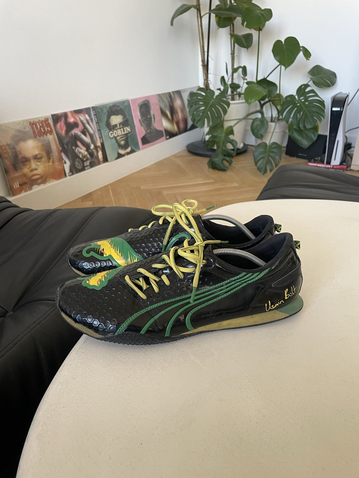 Puma Puma x Usain Bolt Olympic Gold Champion Y2K Sneakers Size US 10.5 / EU 43-44 - 3 Thumbnail