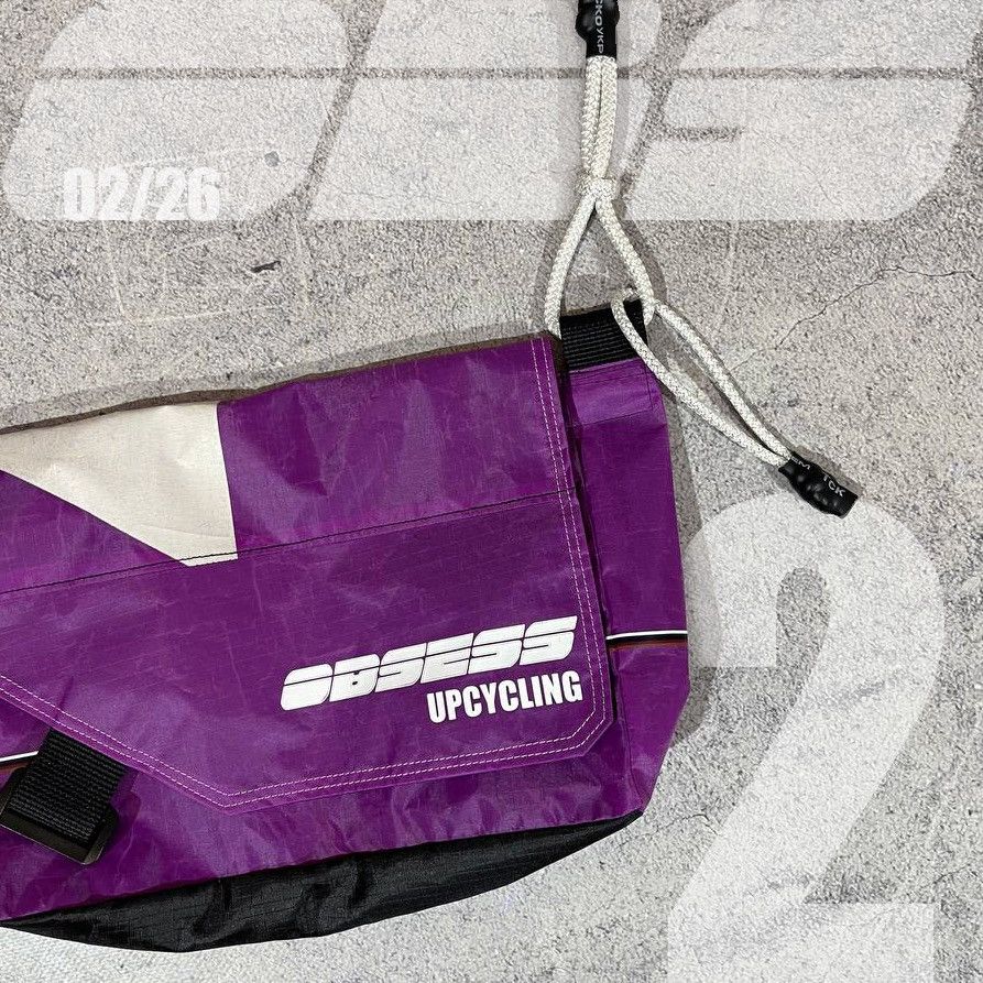 Other RIPSTOP MESSENGER BAG UPCYCLE BY OBSESS UPCYCLING ATELIER Size ONE SIZE - 2 Thumbnail