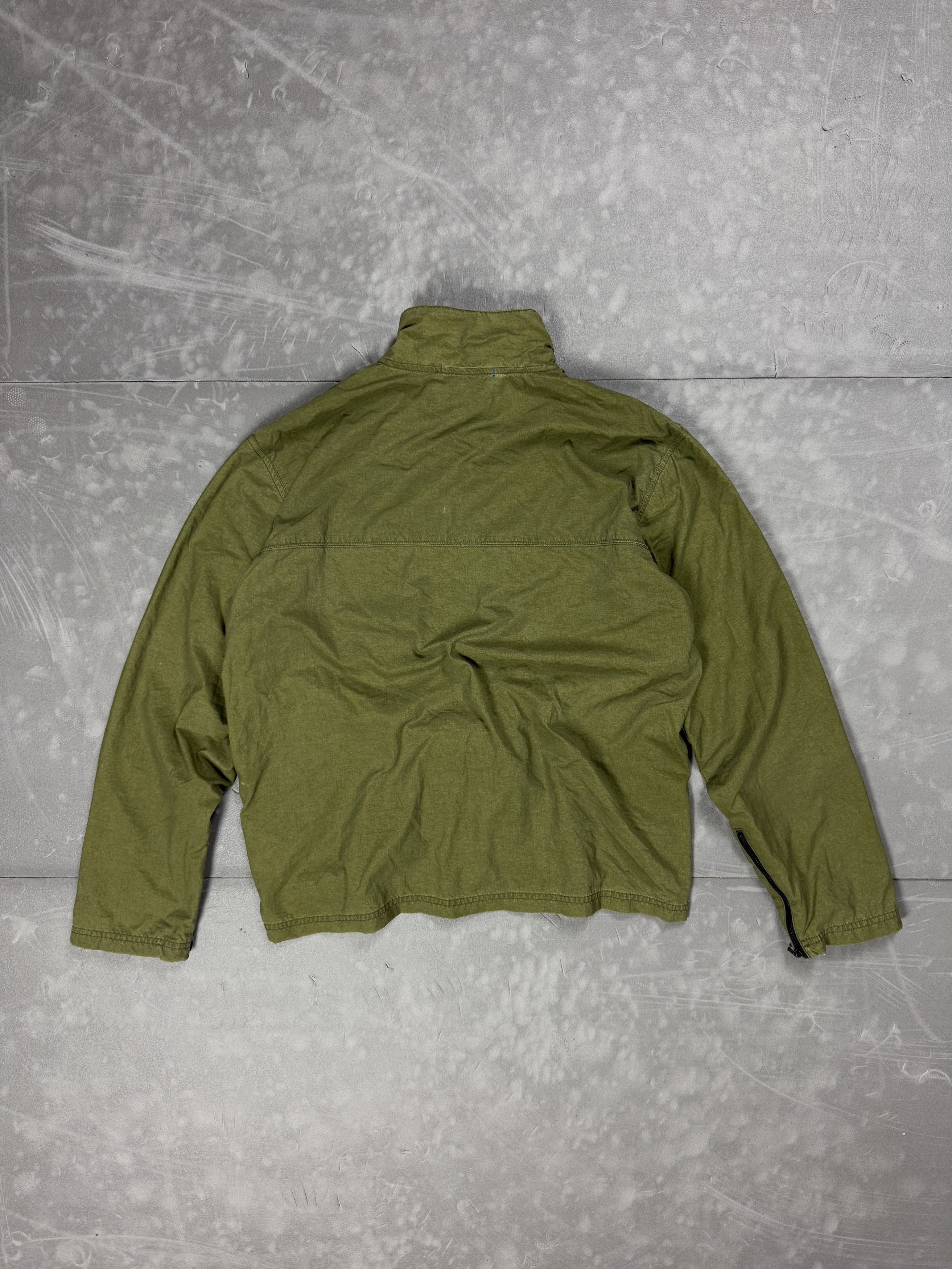 Nike × Vintage Vintage Nike khaki light windbreaker jacket streetwear 90s Size US M / EU 48-50 / 2 - 2 Thumbnail