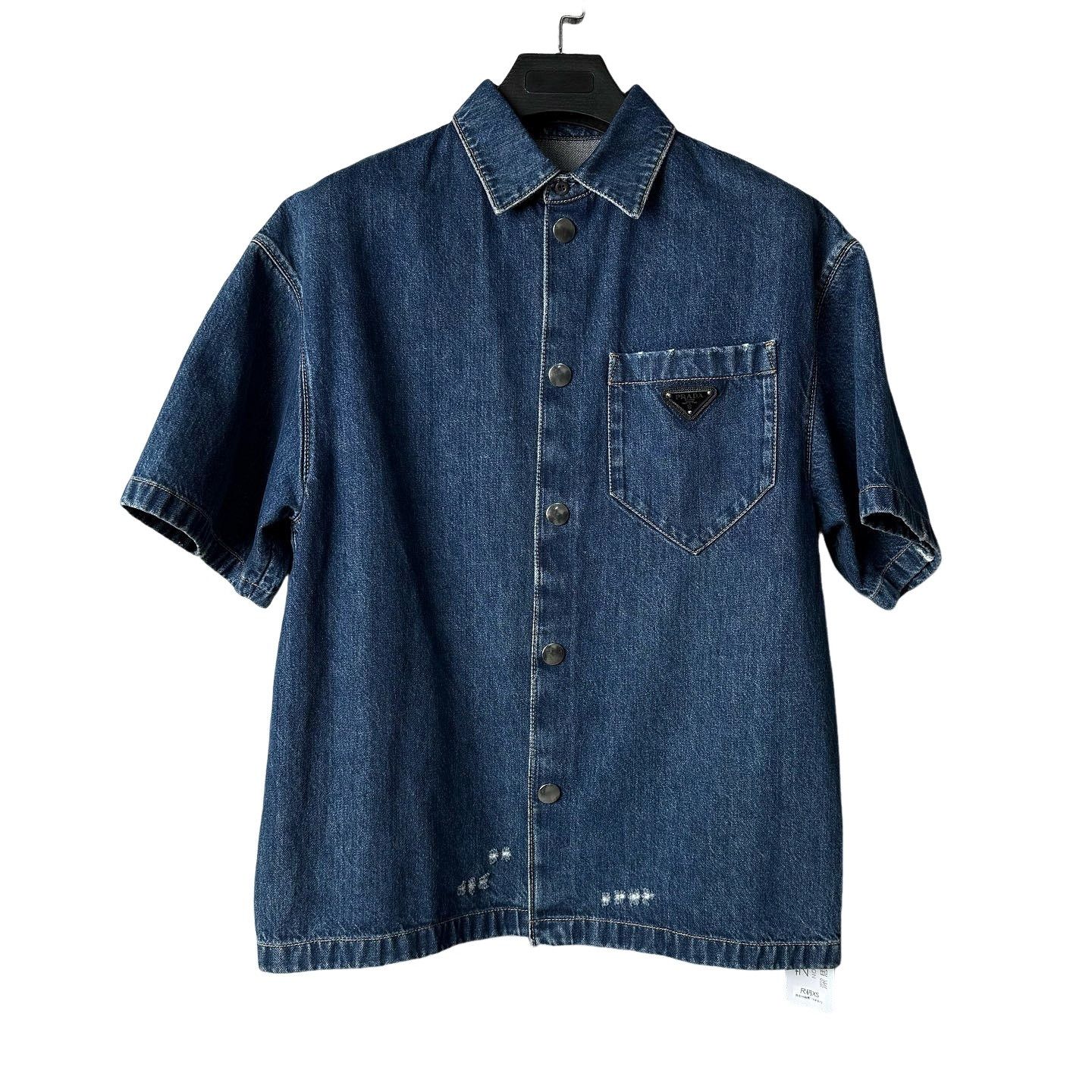 Prada Prada Mens Denim Shirt | Grailed