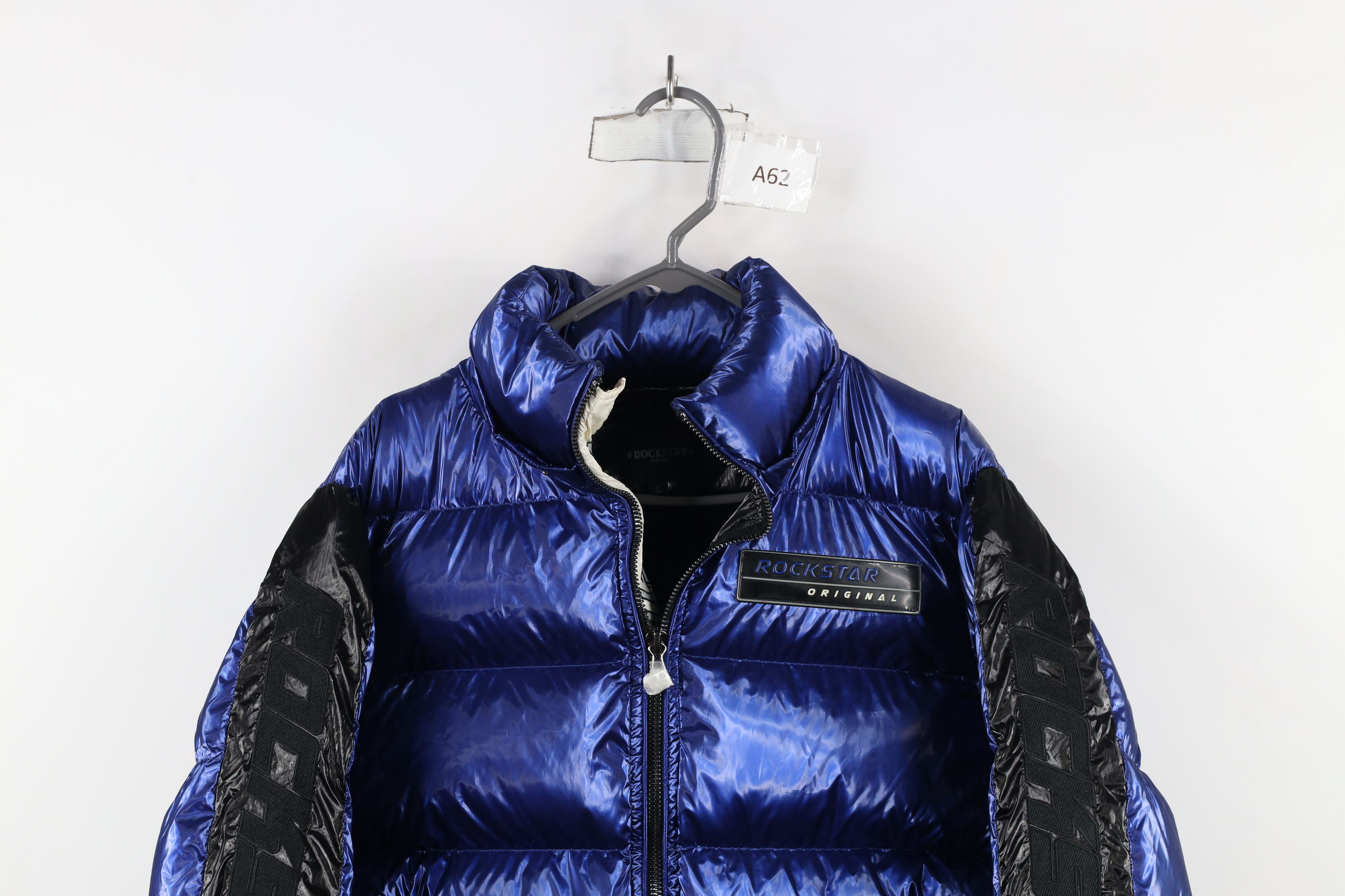 Vintage Vintage Y2K Rockstar Original Streetwear Space Puffer Jacket Size US L / EU 52-54 / 3 - 2 Thumbnail