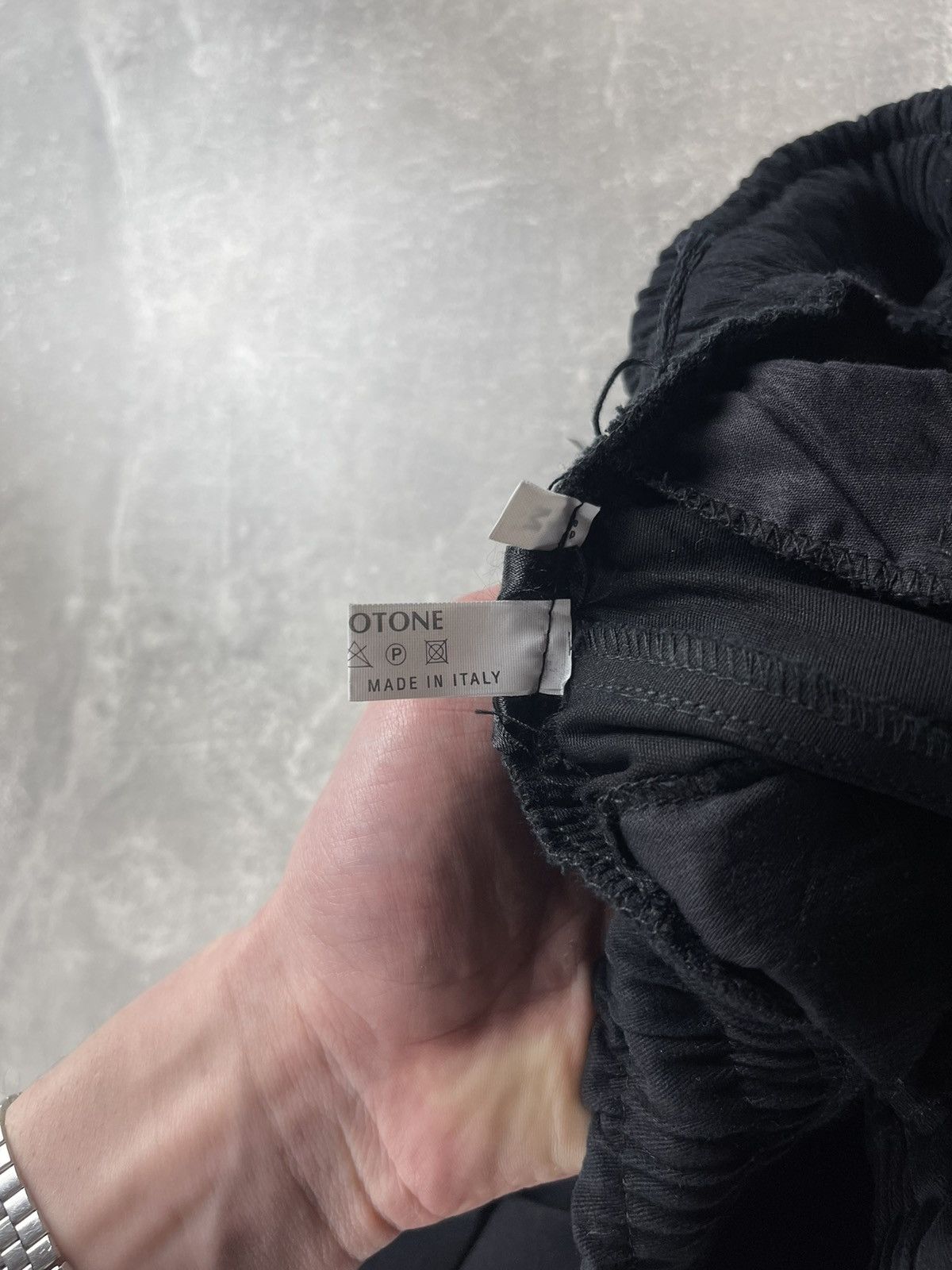 Other Avant Garde Black Technical Jogger Pants Drawstring Cropped Size US 32 / EU 48 - 13 Thumbnail