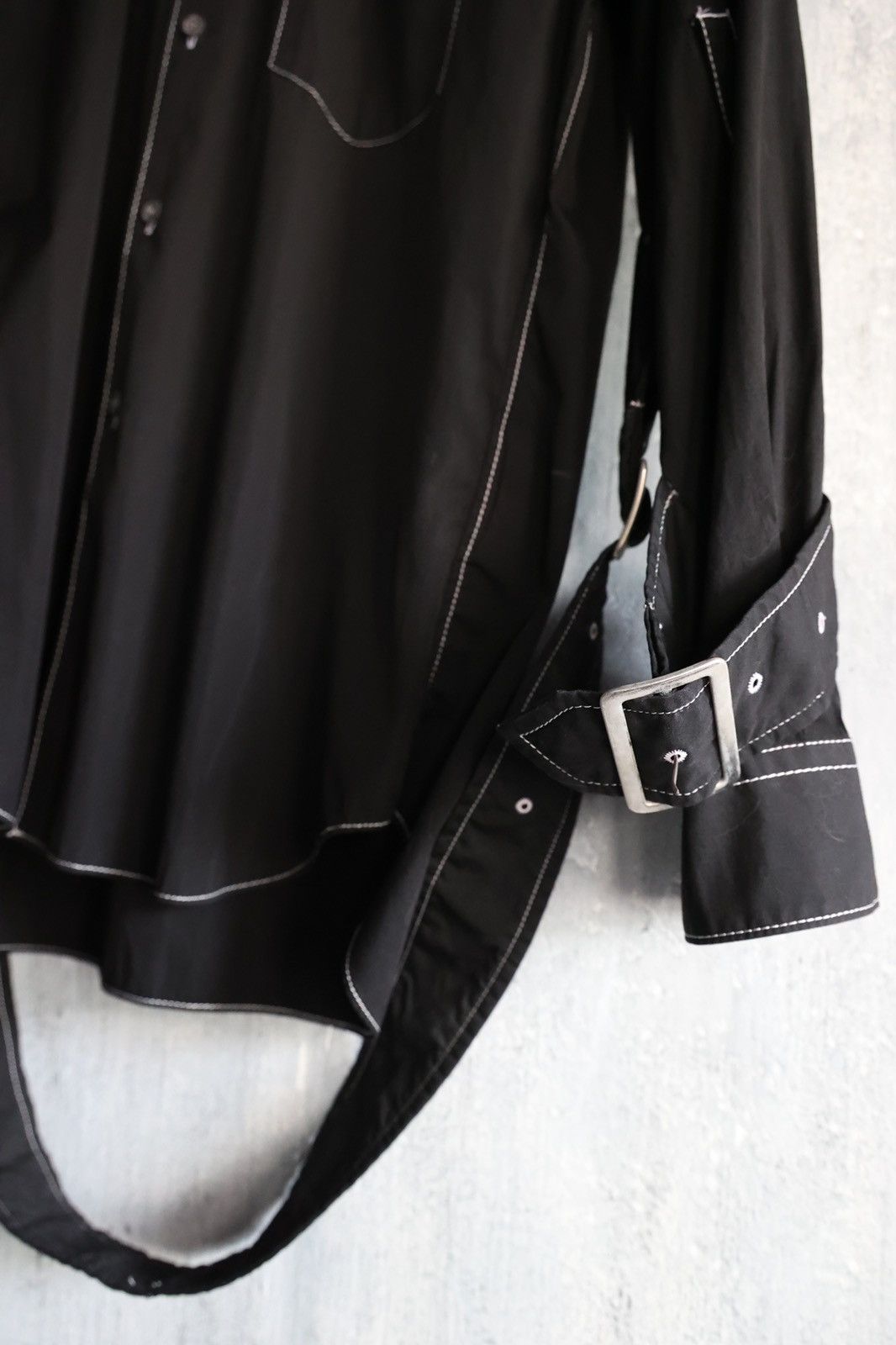 Comme des Garcons Homme Plus Comme des garçons black cotton shirt Size US XS / EU 42 / 0 - 2 Thumbnail