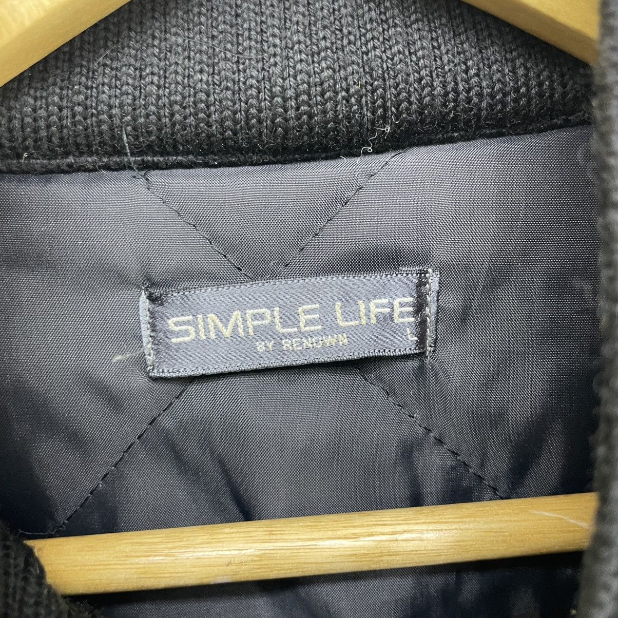 Designer × Issey Miyake × Japanese Brand 💥Vintage Simple Life X Renown Bomber Jacket Size US M / EU 48-50 / 2 - 5 Thumbnail