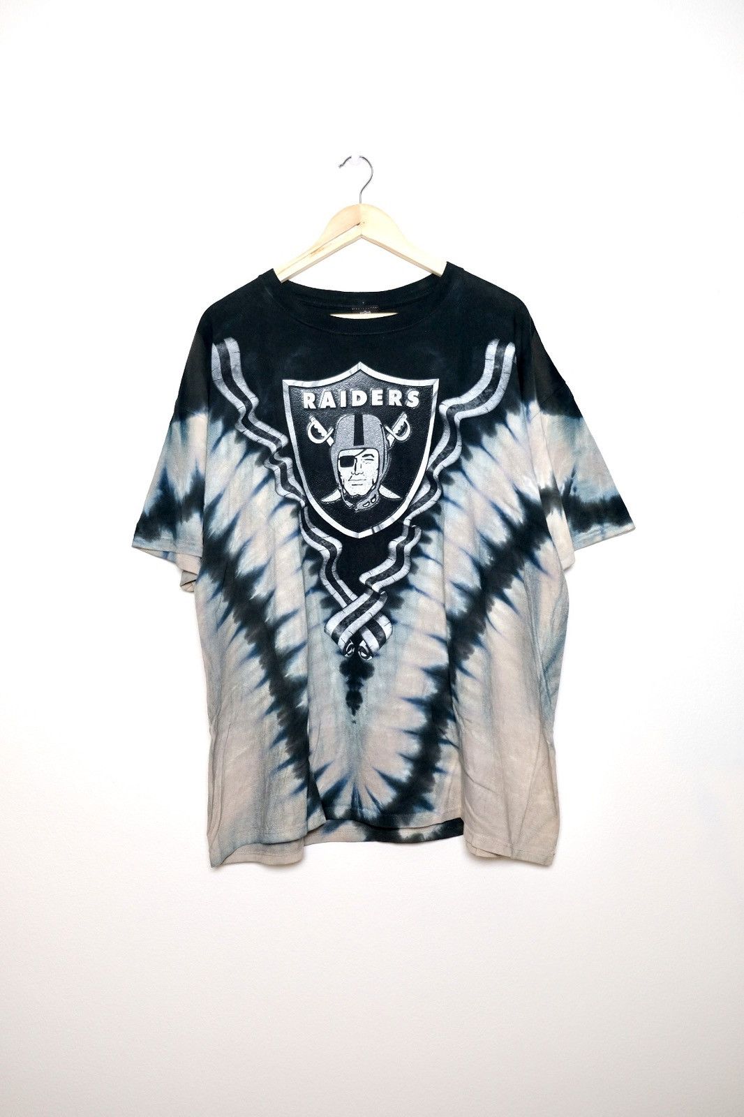 NFL × Vintage Retro Oakland Raiders NFL tie-dye t-shirt Size US XXL / EU 58 / 5 - 1 Thumbnail