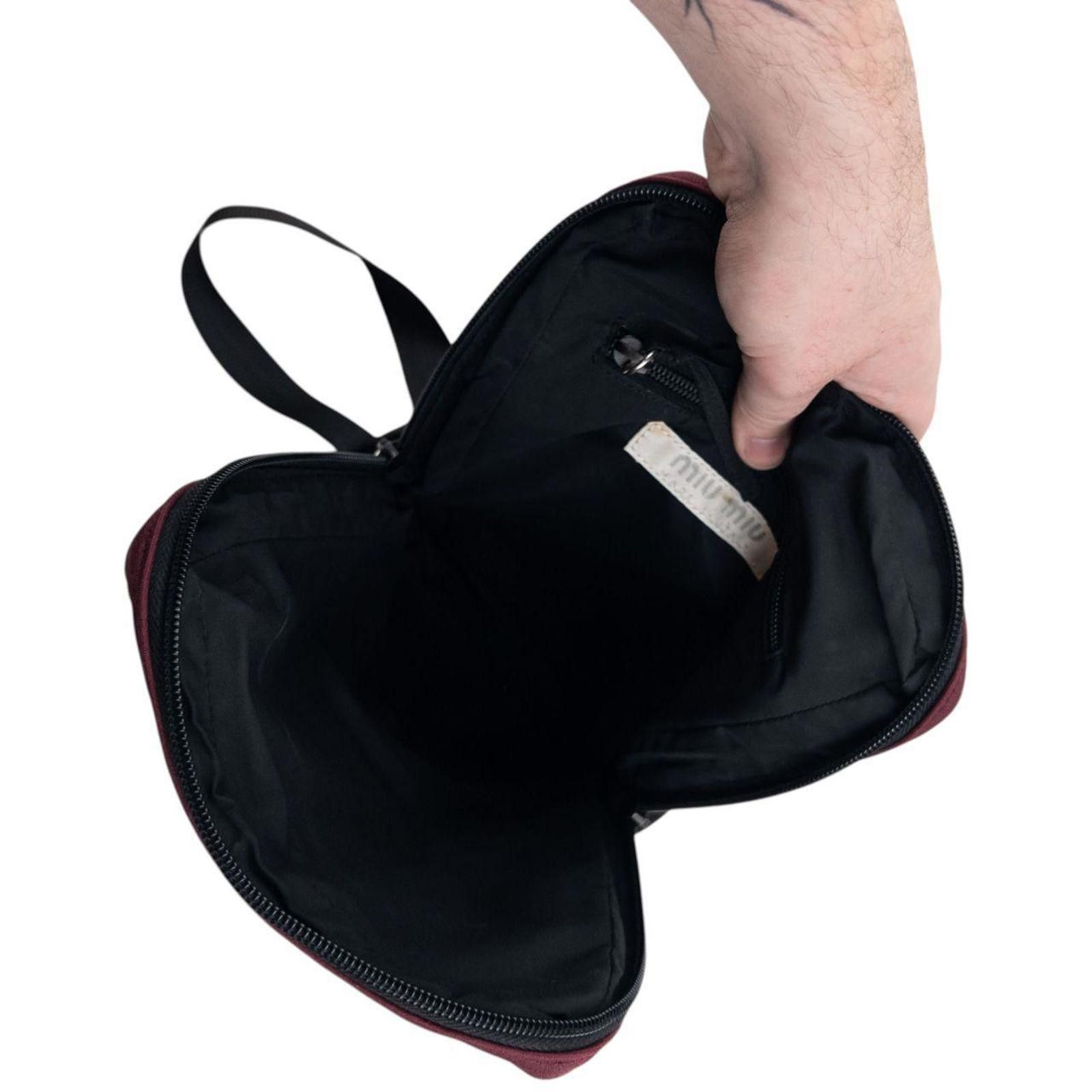 Miu Miu Vintage 90s Miu Miu Neoprene Backpack Size ONE SIZE - 4 Thumbnail