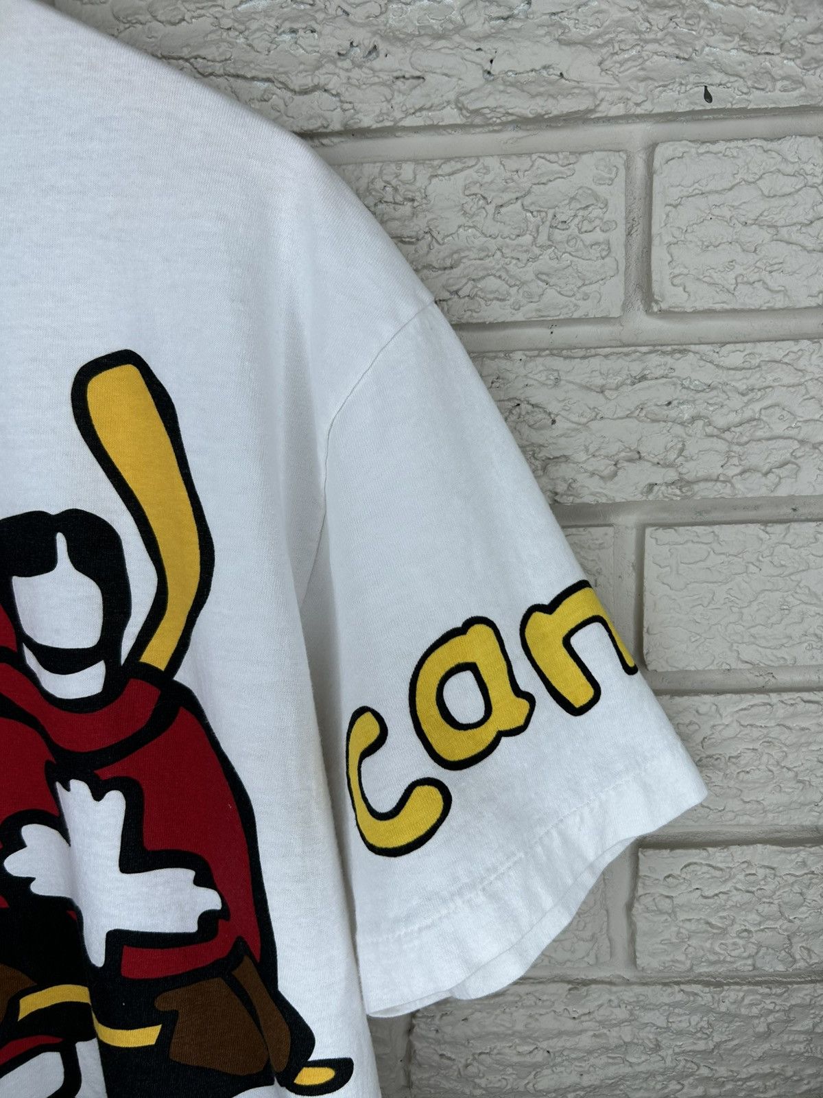 Vintage Vintage 90s Marc Tetro Hockey Canada Art AOP T Shirt Size US L / EU 52-54 / 3 - 5 Thumbnail