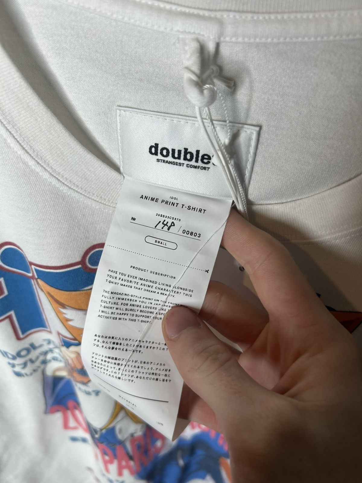 Doublet Anime print T-shirt GRAIL 1/803 Size US S / EU 44-46 / 1 - 4 Thumbnail