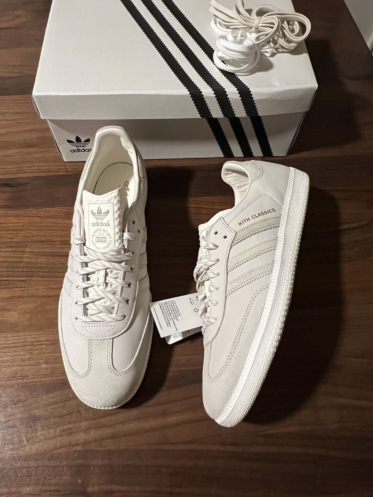 Adidas Kith Classics adidas Originals Samba “Cloud White” Size 10.5 ...