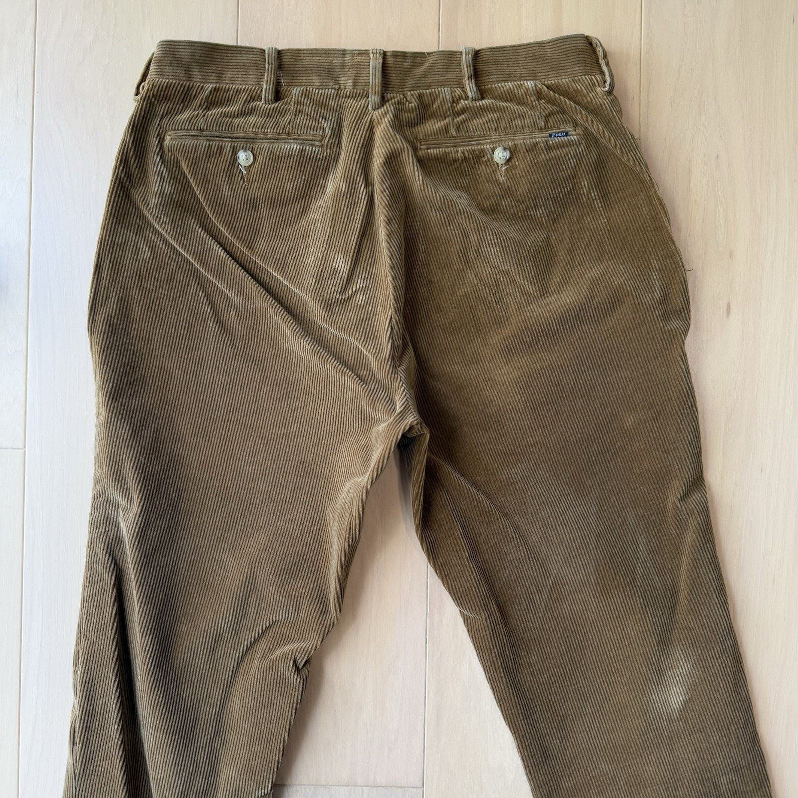 Polo Ralph Lauren Polo Ralph Lauren Corduroy Pants 32 Brown Casual Workwear Size US 32 / EU 48 - 7 Thumbnail
