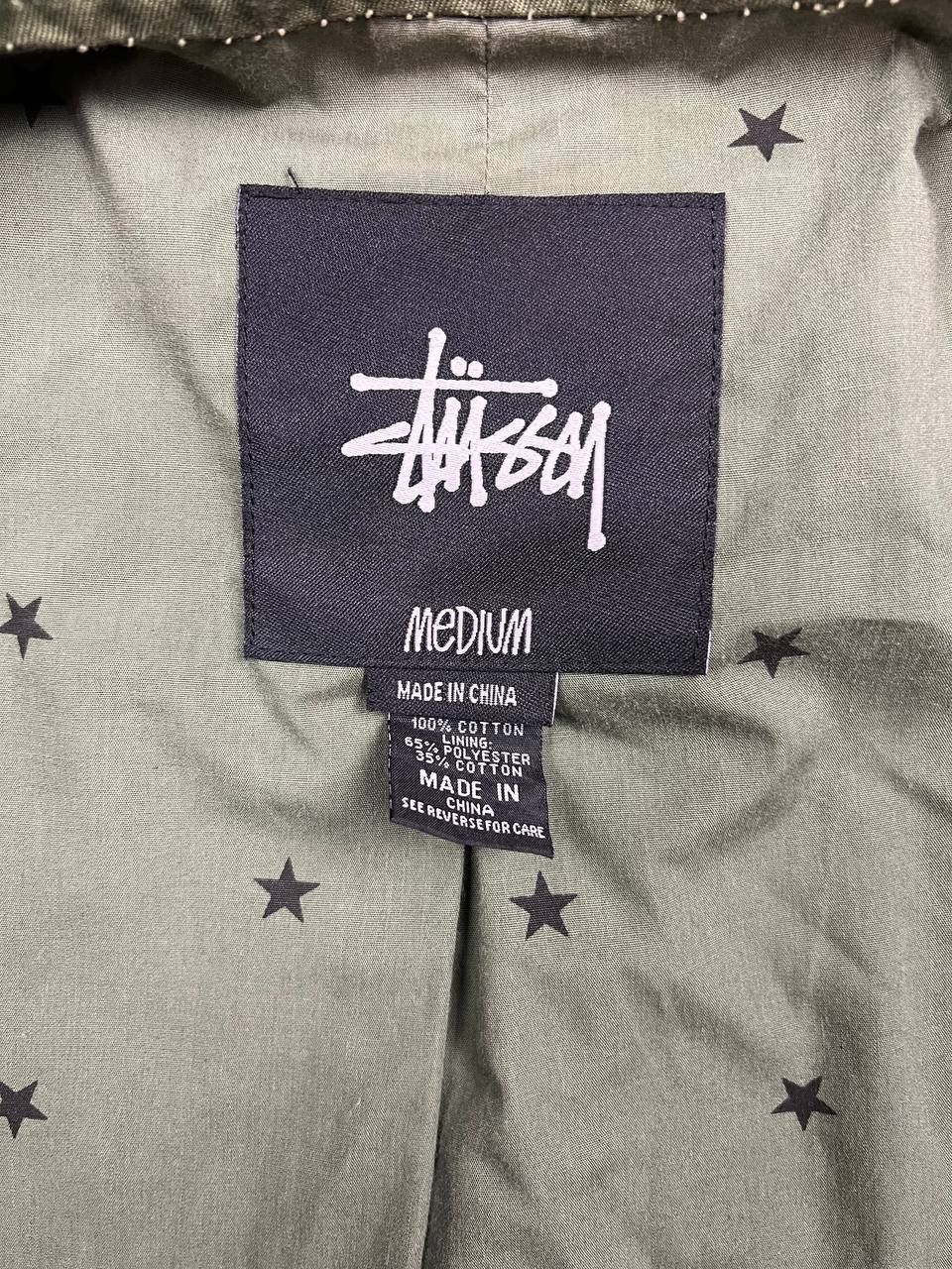 Stussy Vintage Stussy Troops Military M65 Y2K Canvas Jacket Size US M / EU 48-50 / 2 - 21 Thumbnail