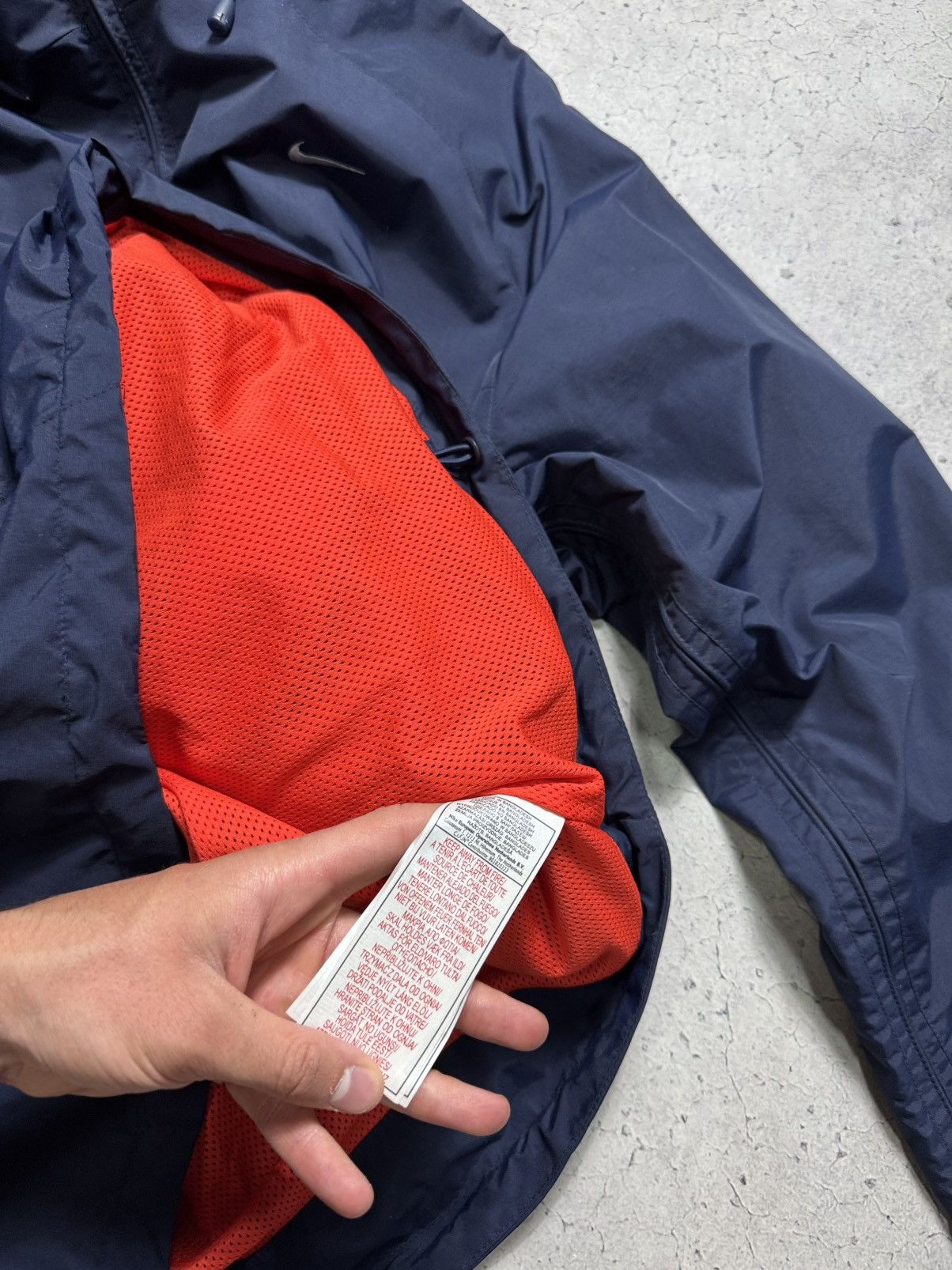 Nike Nike Athletic 71 Vintage Nylon Anorak Jacket Swoosh Drill Size US XL / EU 56 / 4 - 11 Thumbnail